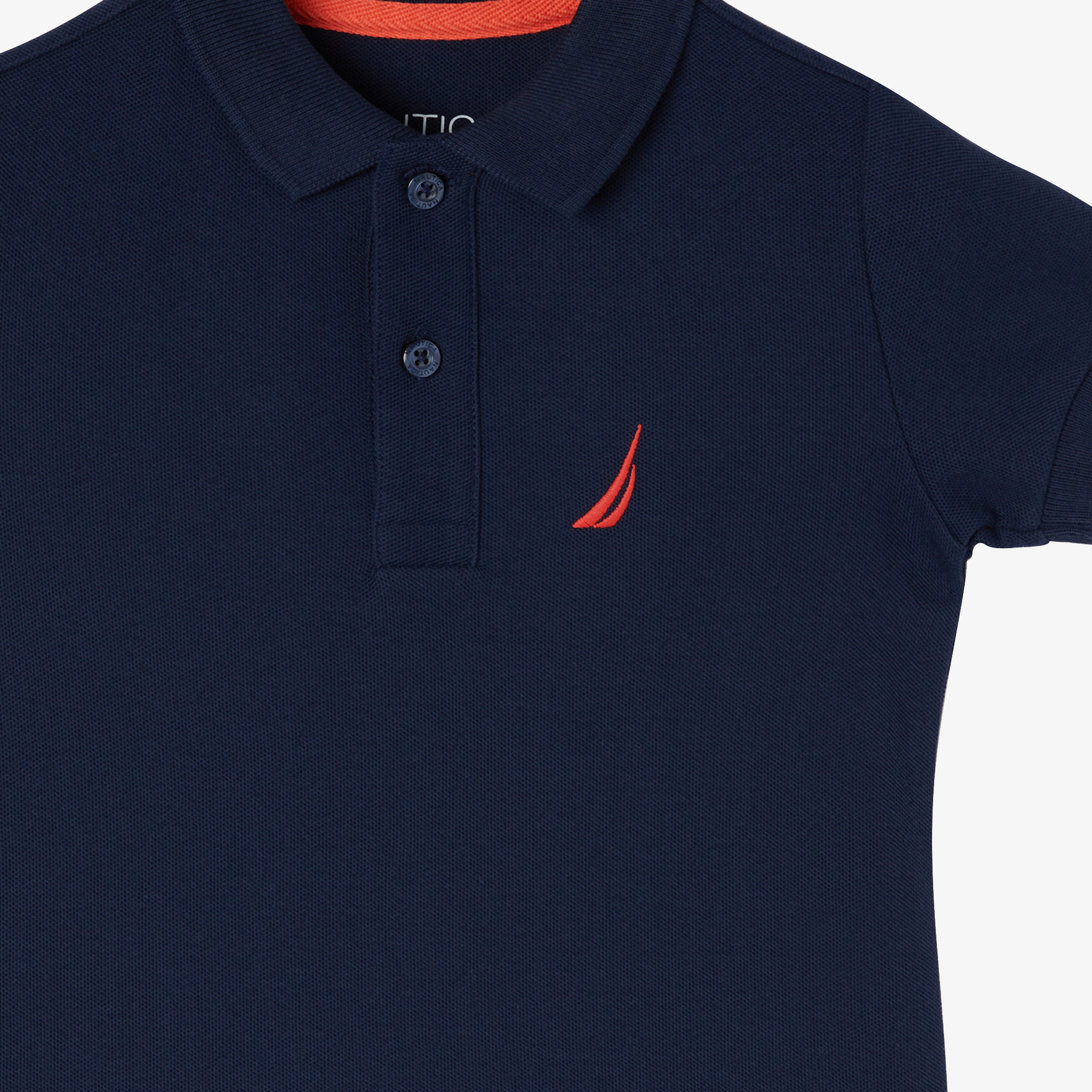 Nautica Erkek Çocuk Lacivert Kısa Kollu Polo