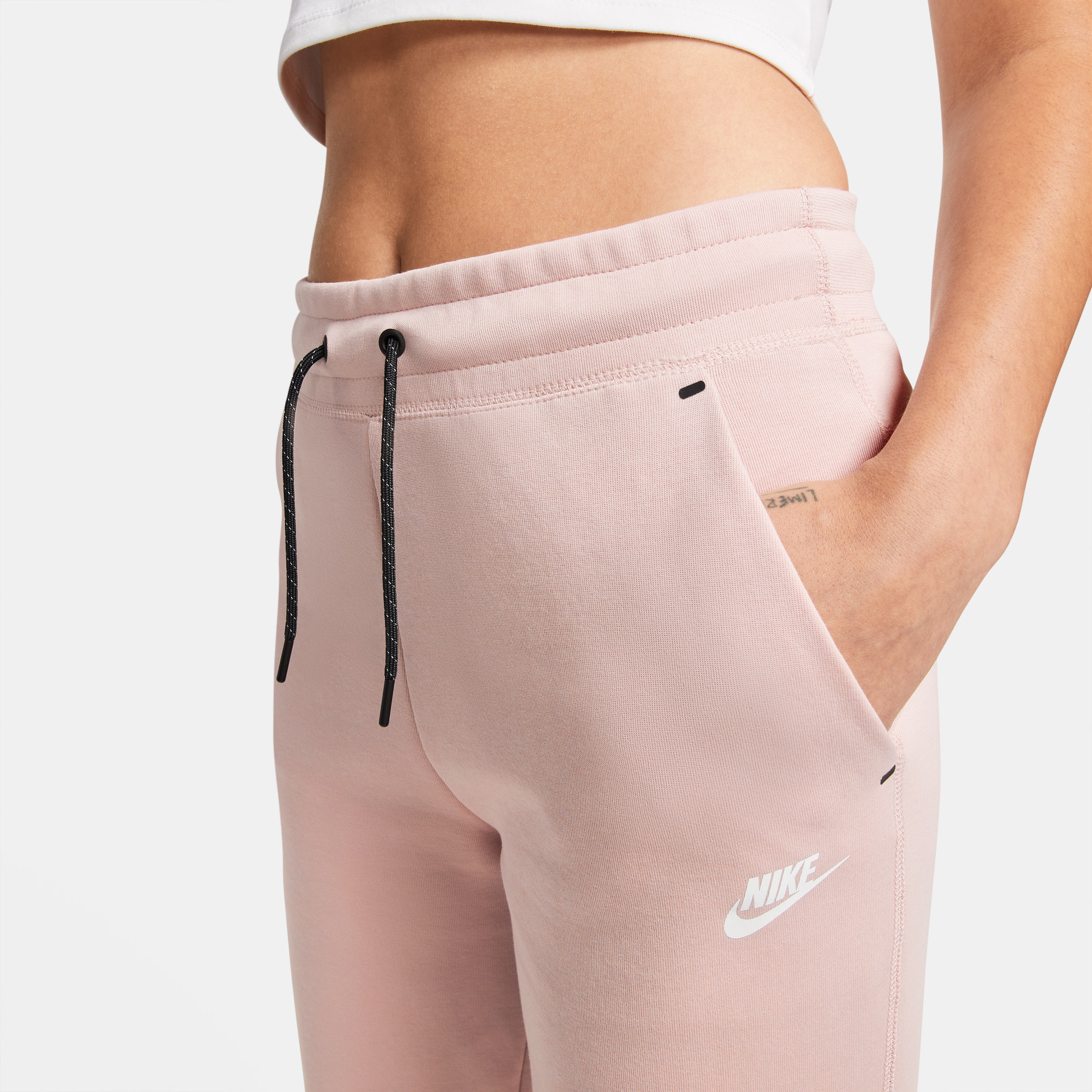 Nike Sportswear Tech Fleece Kadın Pembe Eşofman Altı