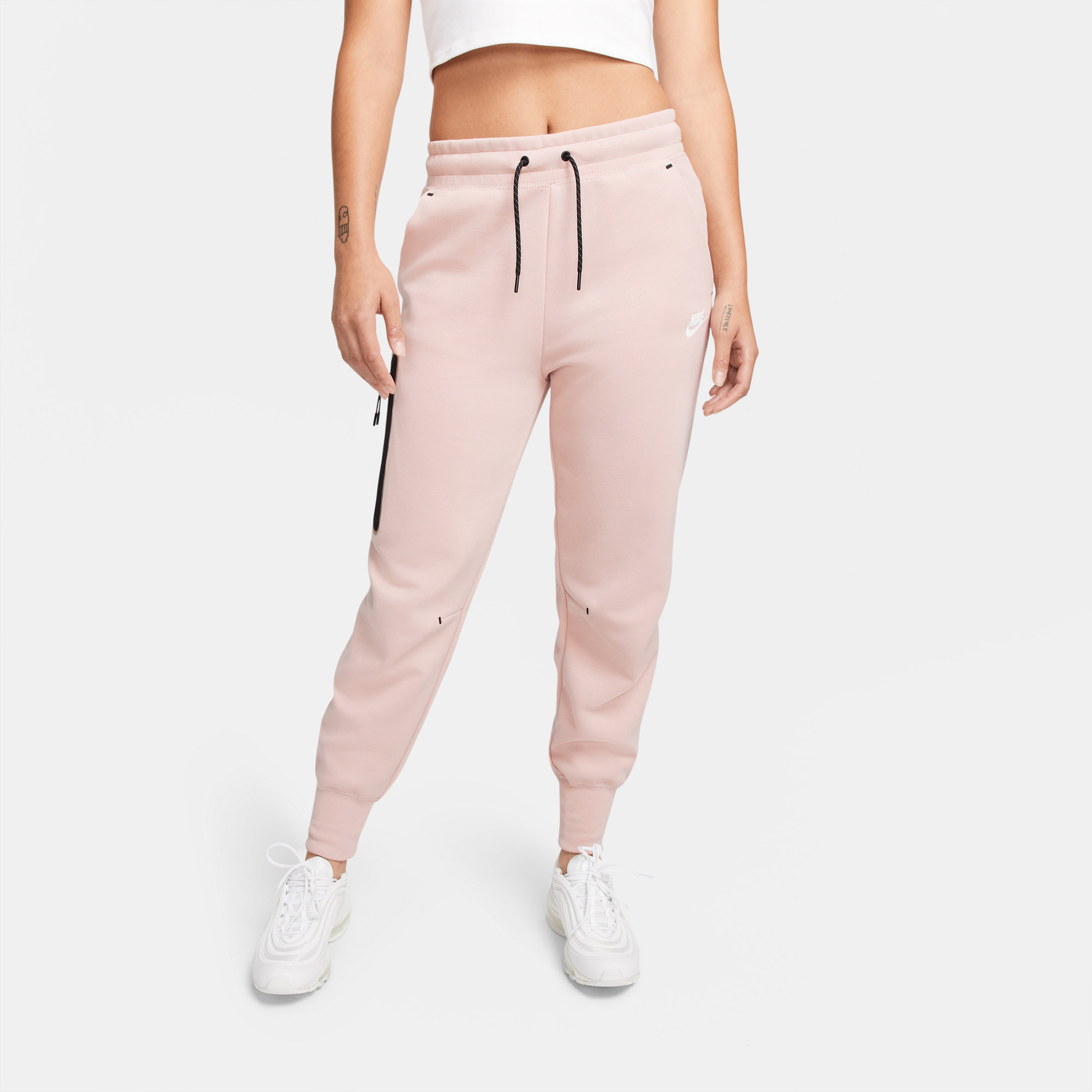 Nike Sportswear Tech Fleece Kadın Pembe Eşofman Altı