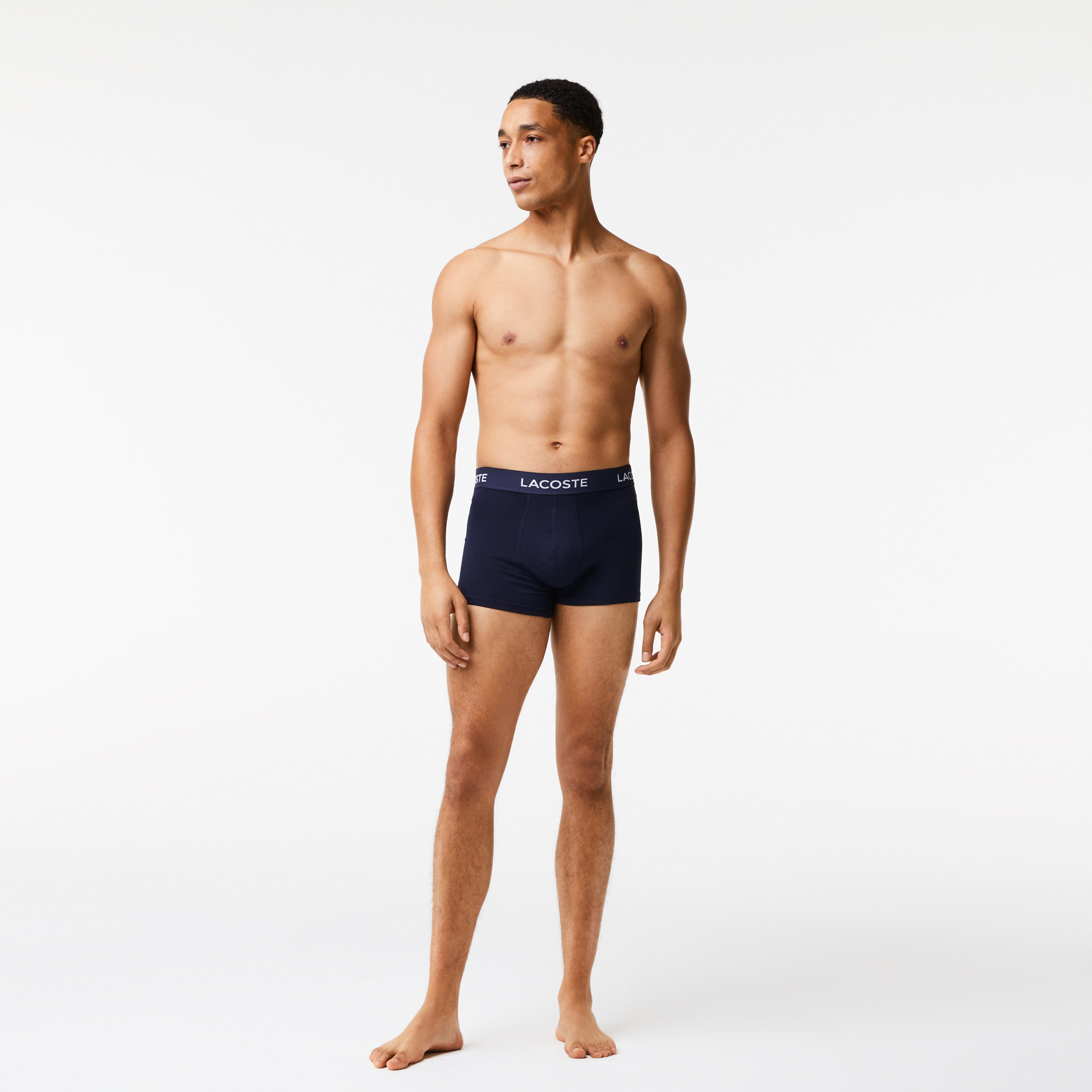 Erkek 3'lü Lacivert Boxer