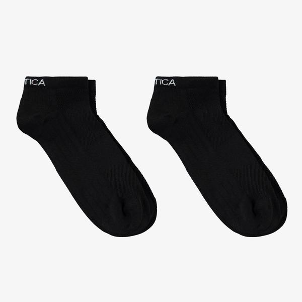 Nautica Siyah 2'li Çorap