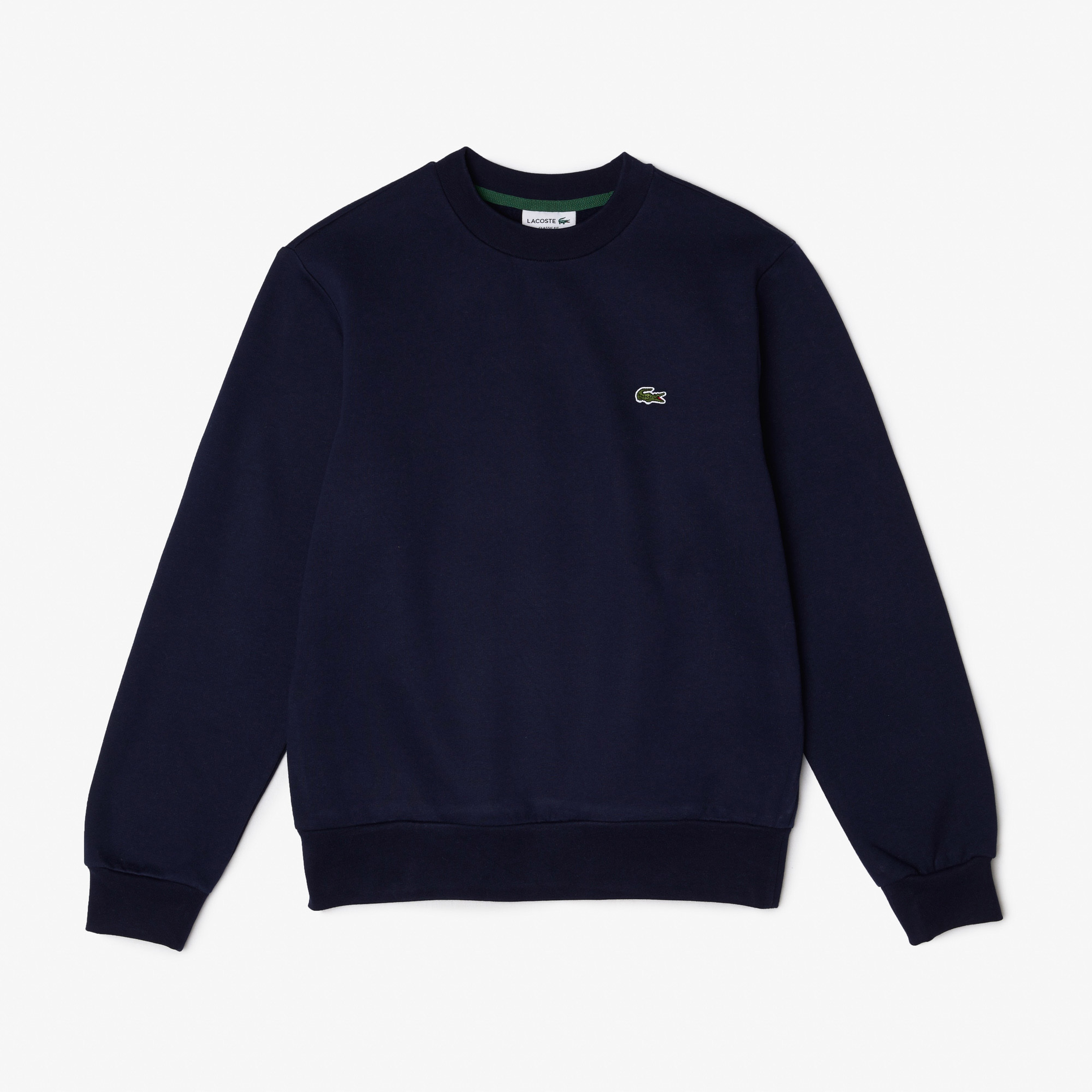 Erkek Classic Fit Bisiklet Yaka Lacivert Sweatshirt