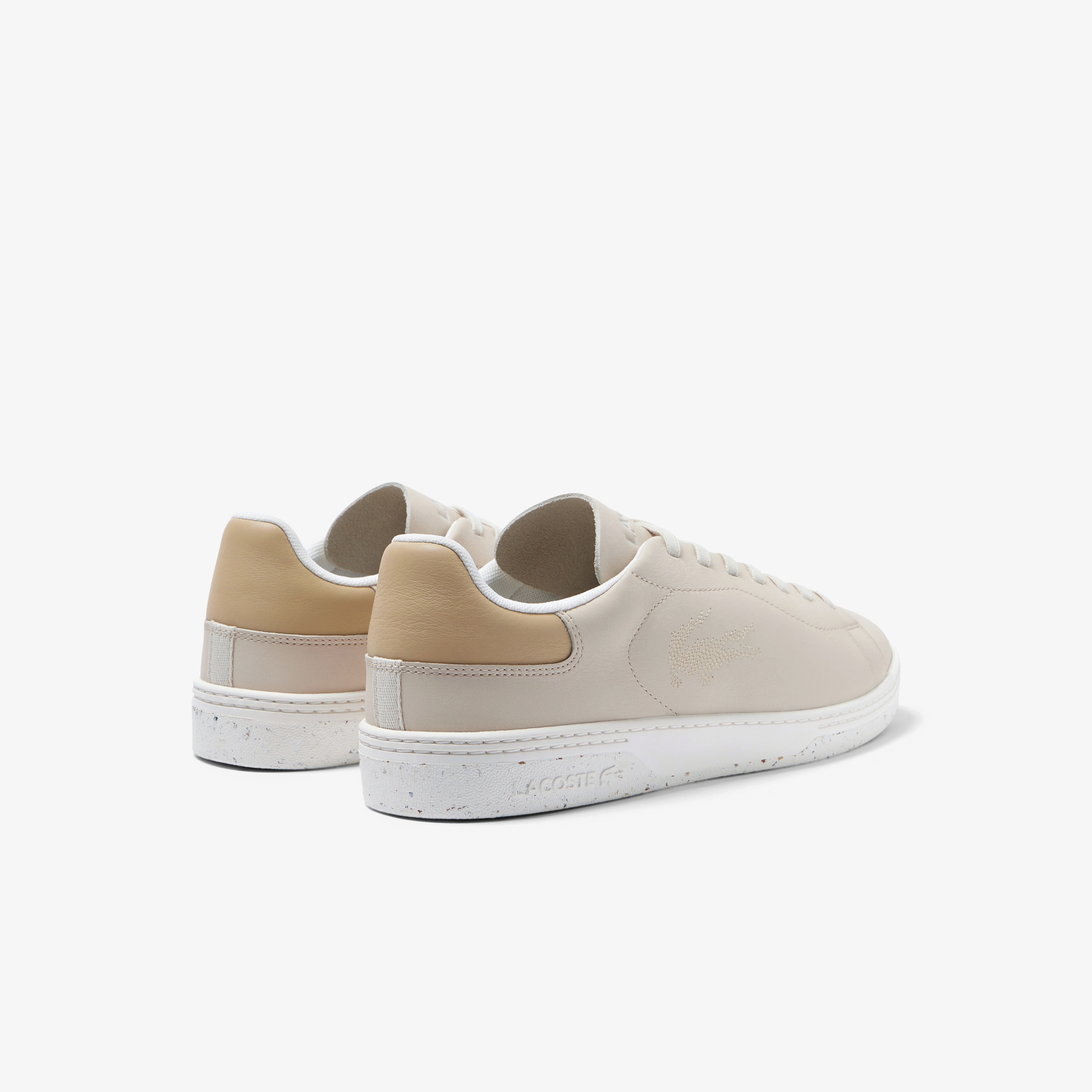 Lacoste Court Zero Erkek Deri Bej Sneaker