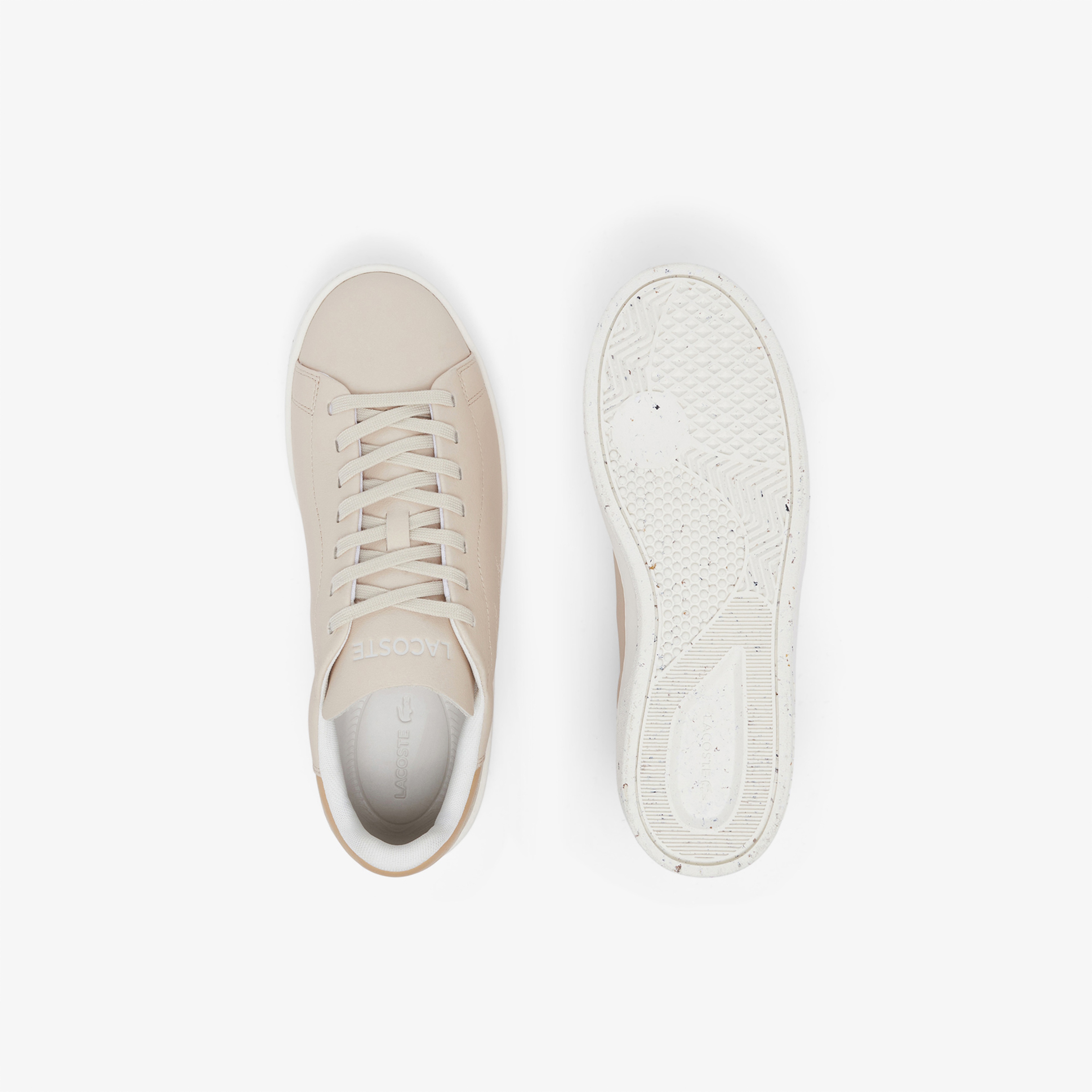 Lacoste Court Zero Erkek Deri Bej Sneaker