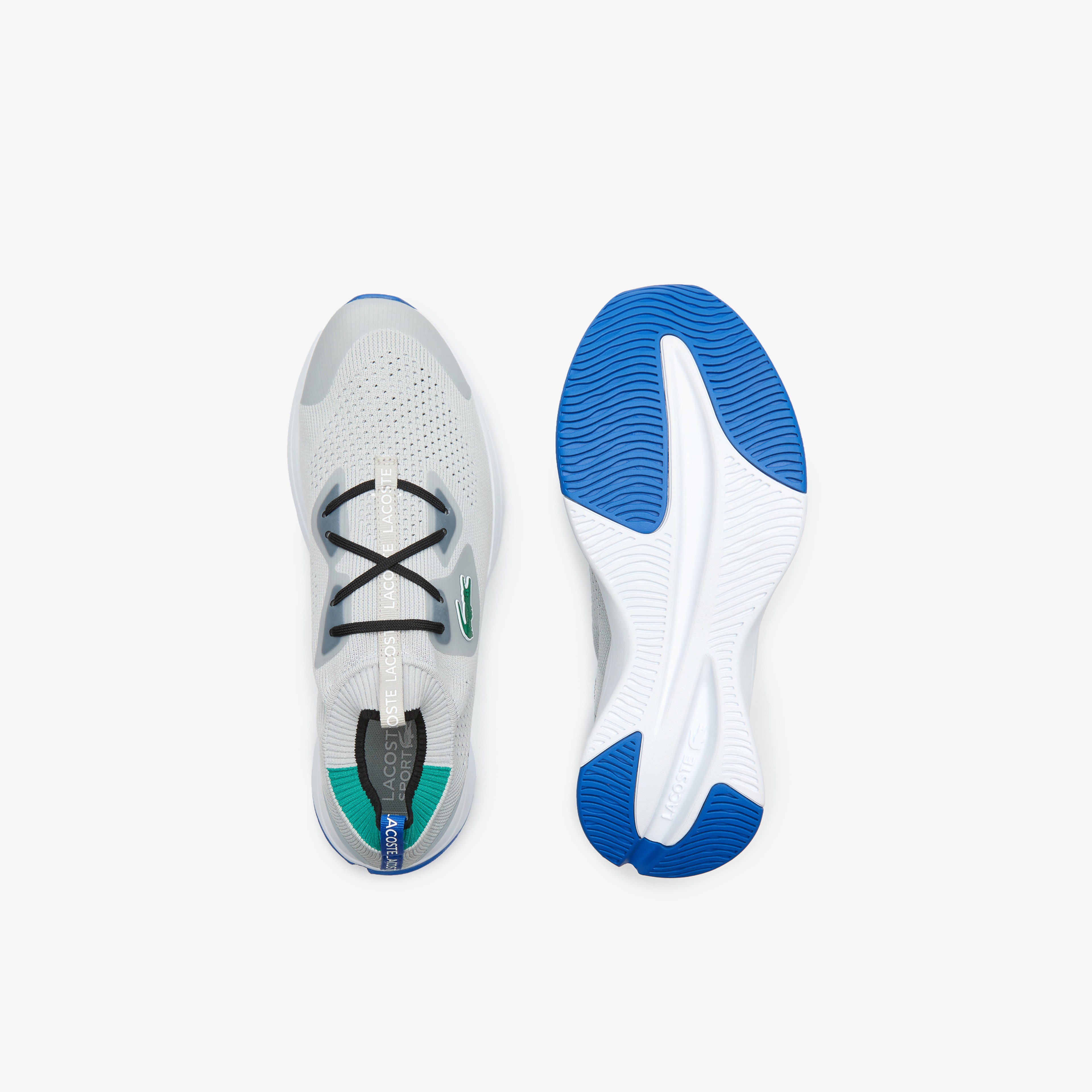 Lacoste Run Spin Knit Erkek Gri Sneaker