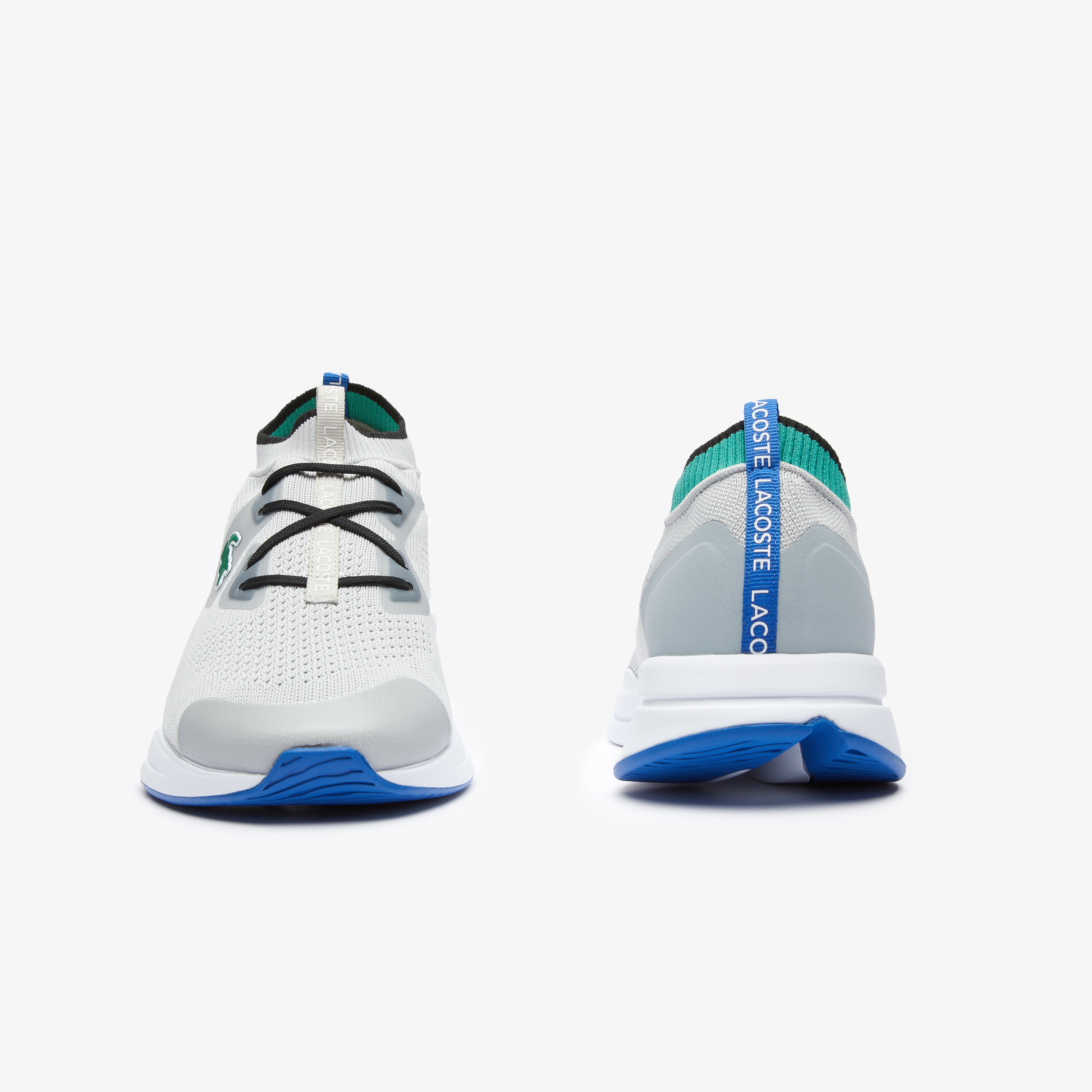 Lacoste Run Spin Knit Erkek Gri Sneaker