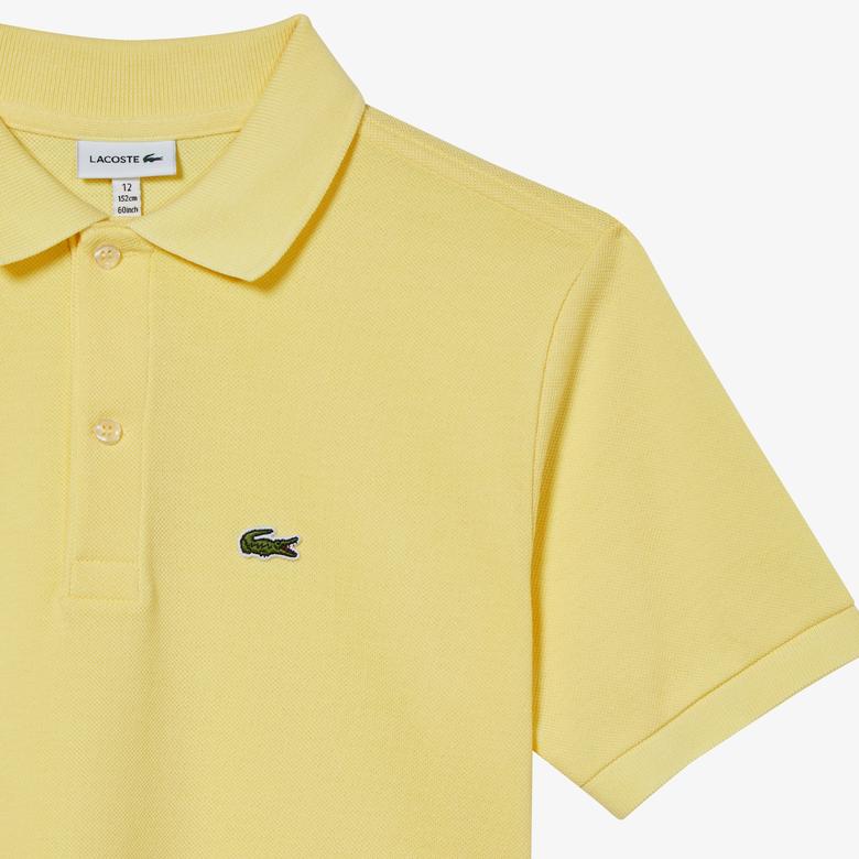Çocuk Regular Fit Sarı Polo