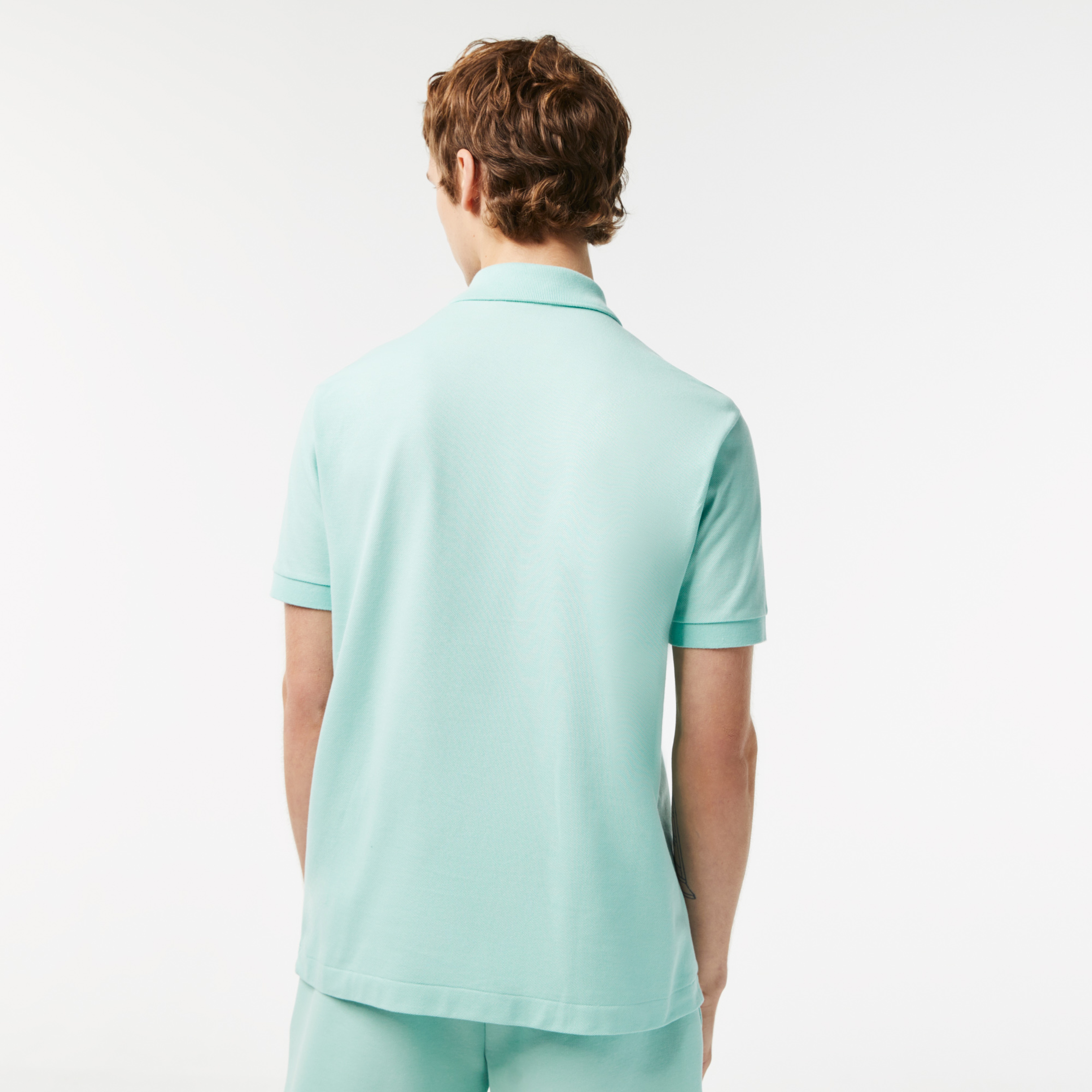 Erkek Classic Fit L.12.12 Açık Yeşil Polo