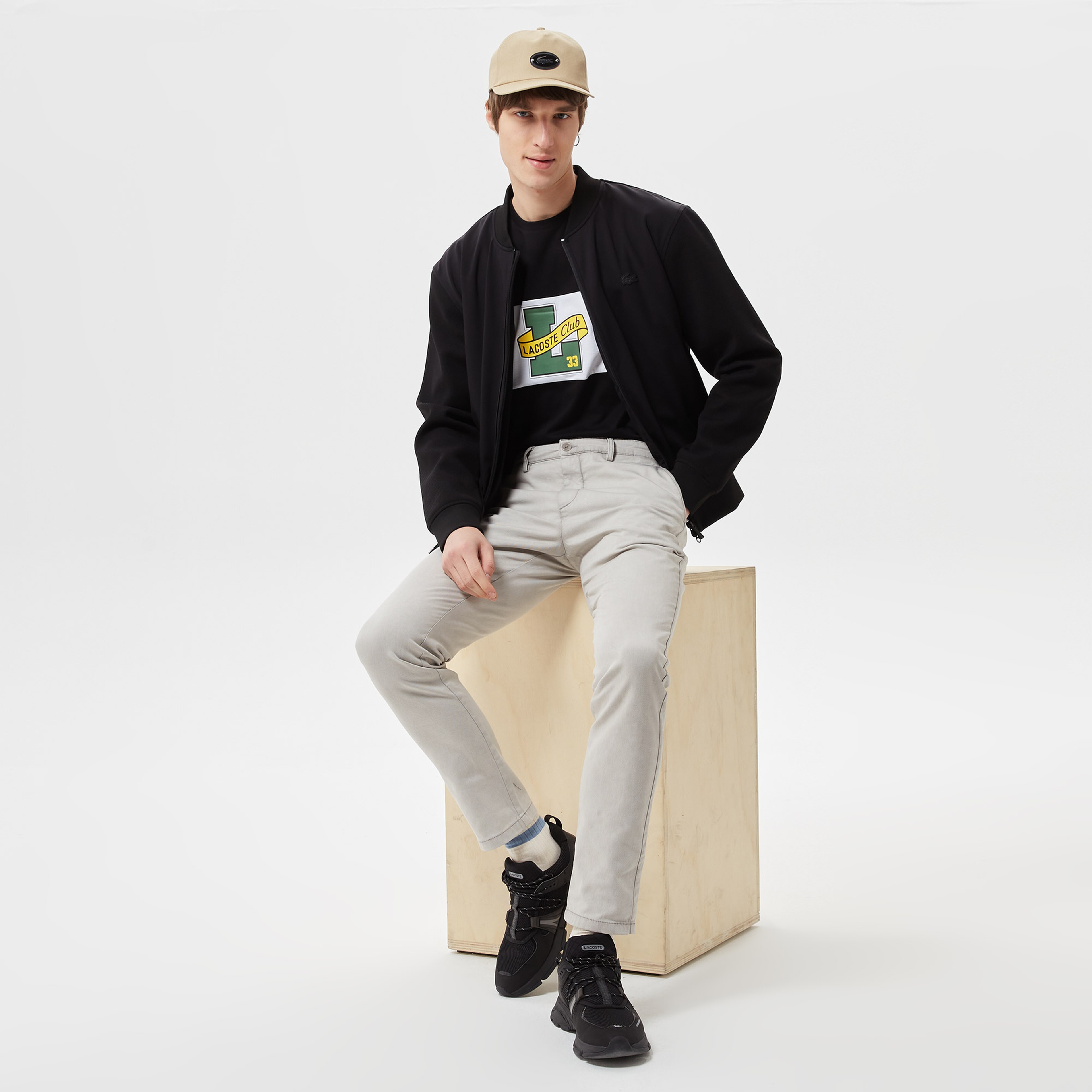 Erkek Hakim Yaka Siyah Mont