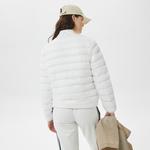 Kadın Kapüşonlu Bej Mont