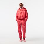 Active Kadın Kapüşonlu Baskılı Kırmızı Ceket