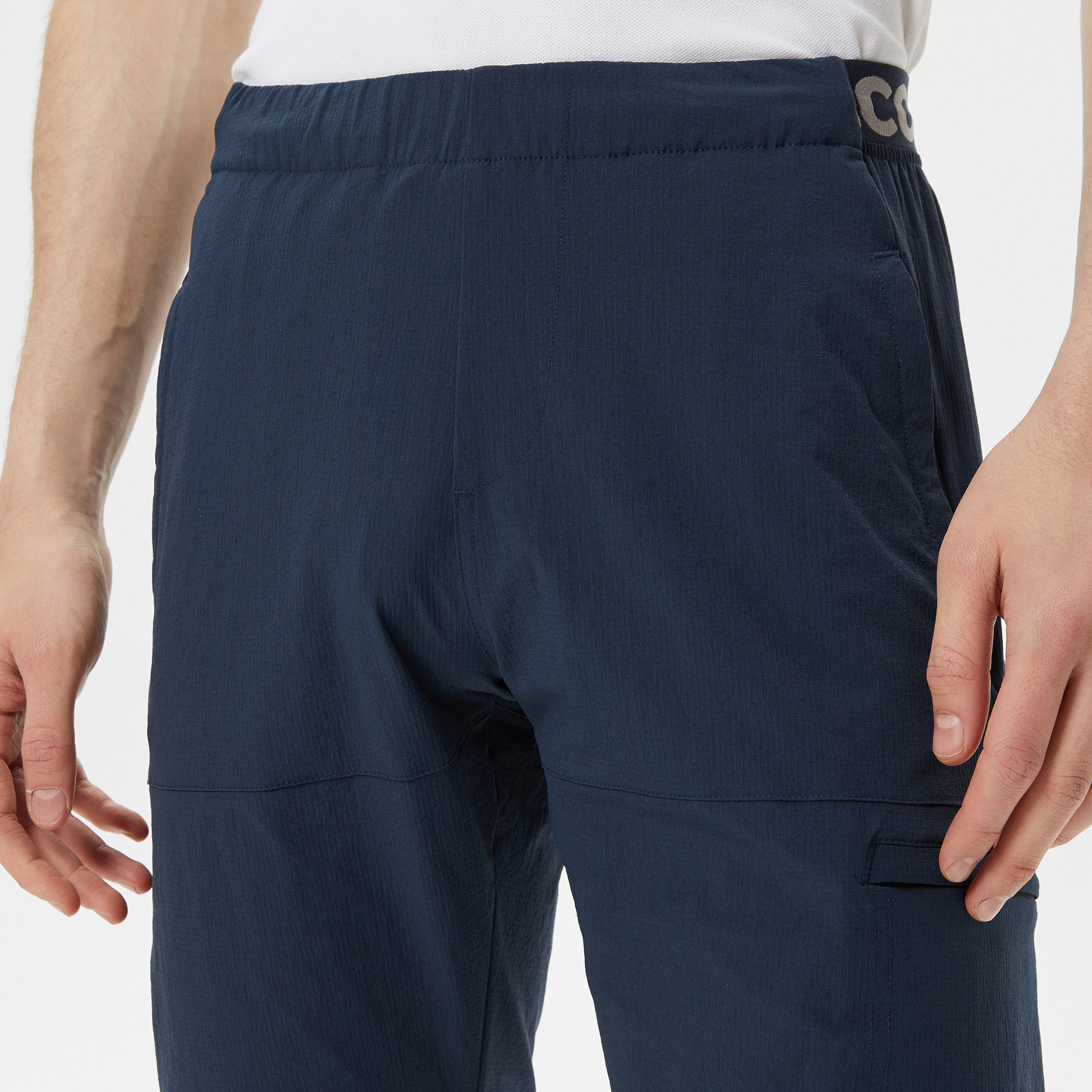Erkek Slim Fit Lacivert Bermuda
