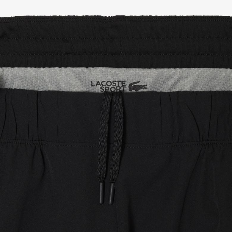 Erkek Regular Fit Siyah Şort