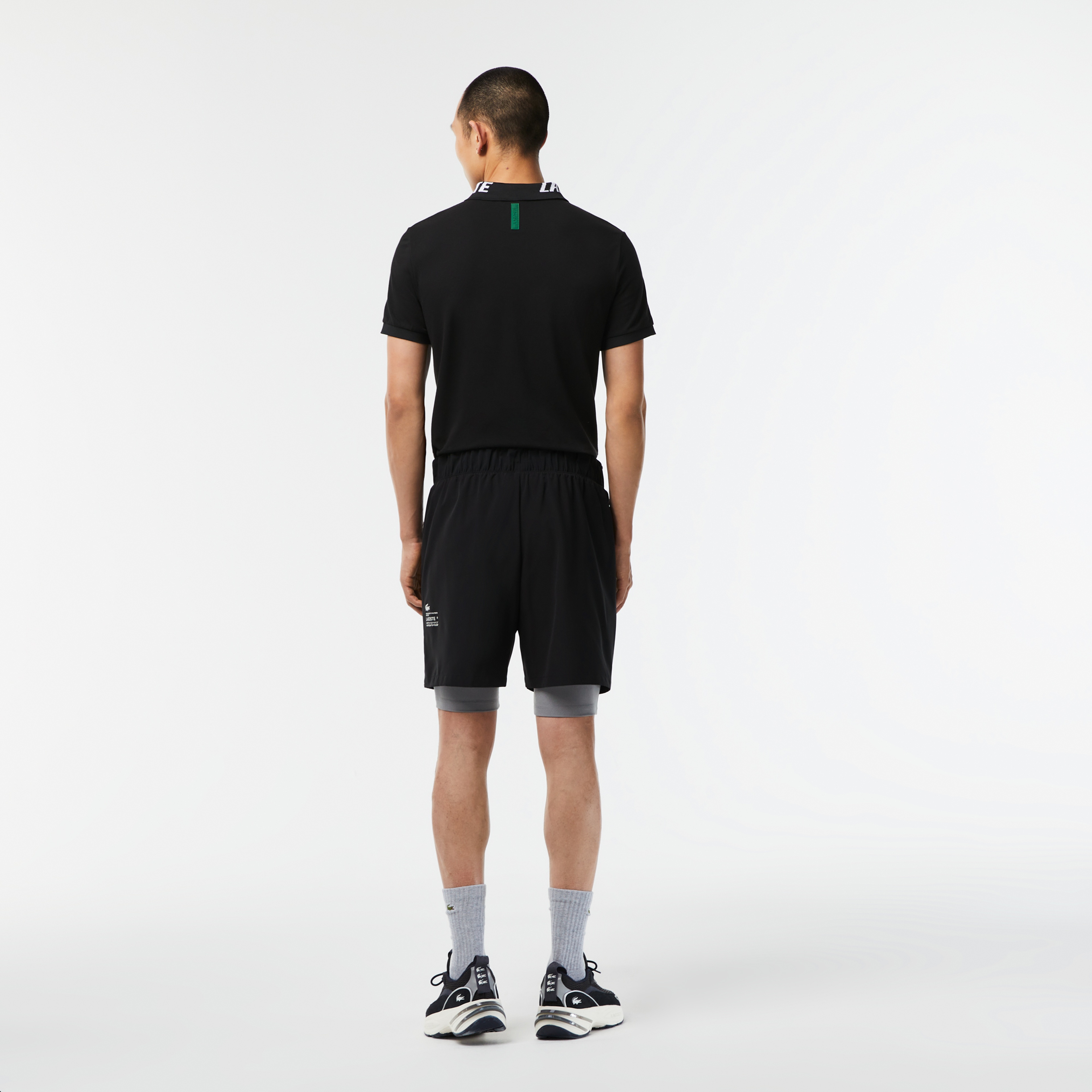 Erkek Regular Fit Siyah Şort