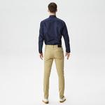 Erkek Slim Fit Bej Pantolon