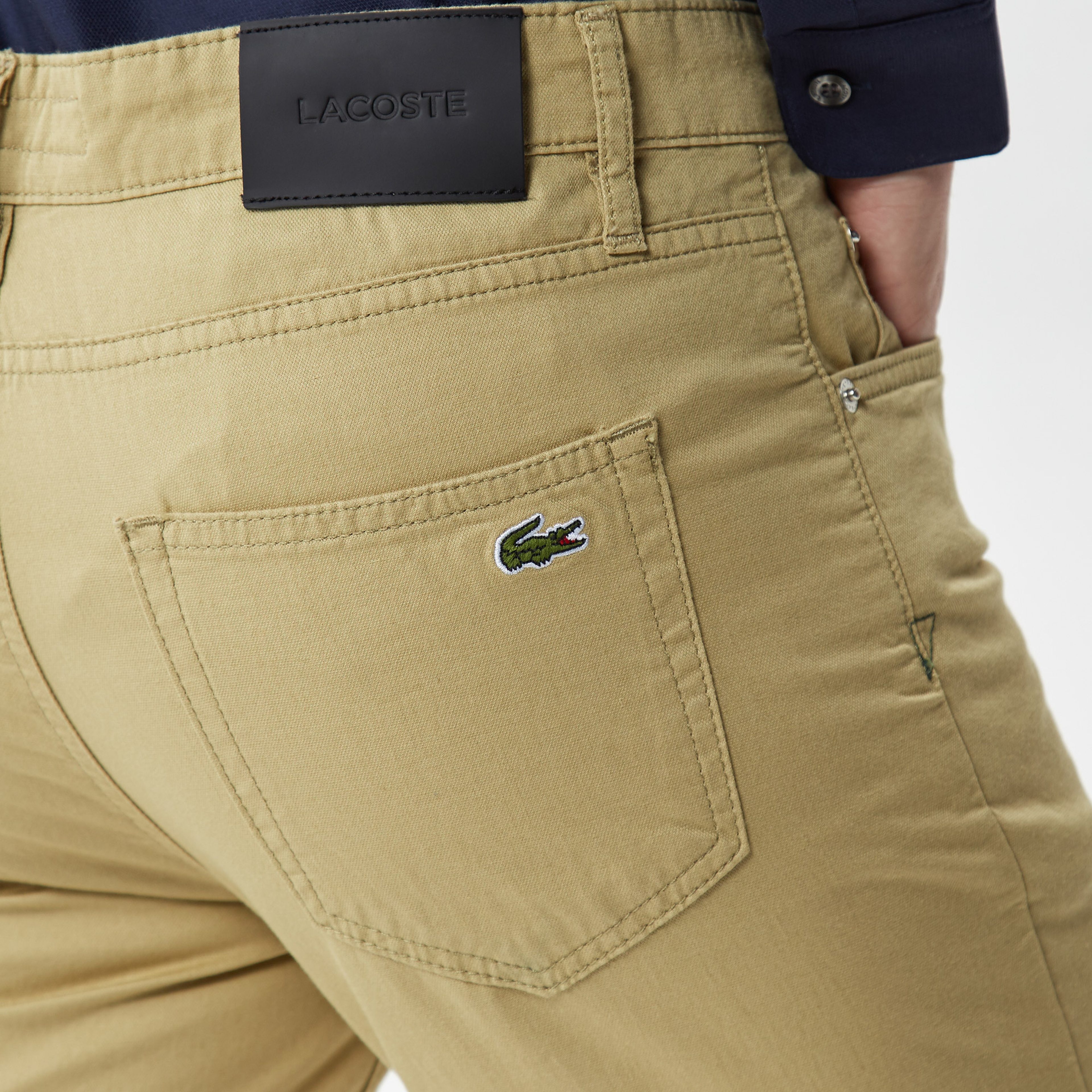 Erkek Slim Fit Bej Pantolon