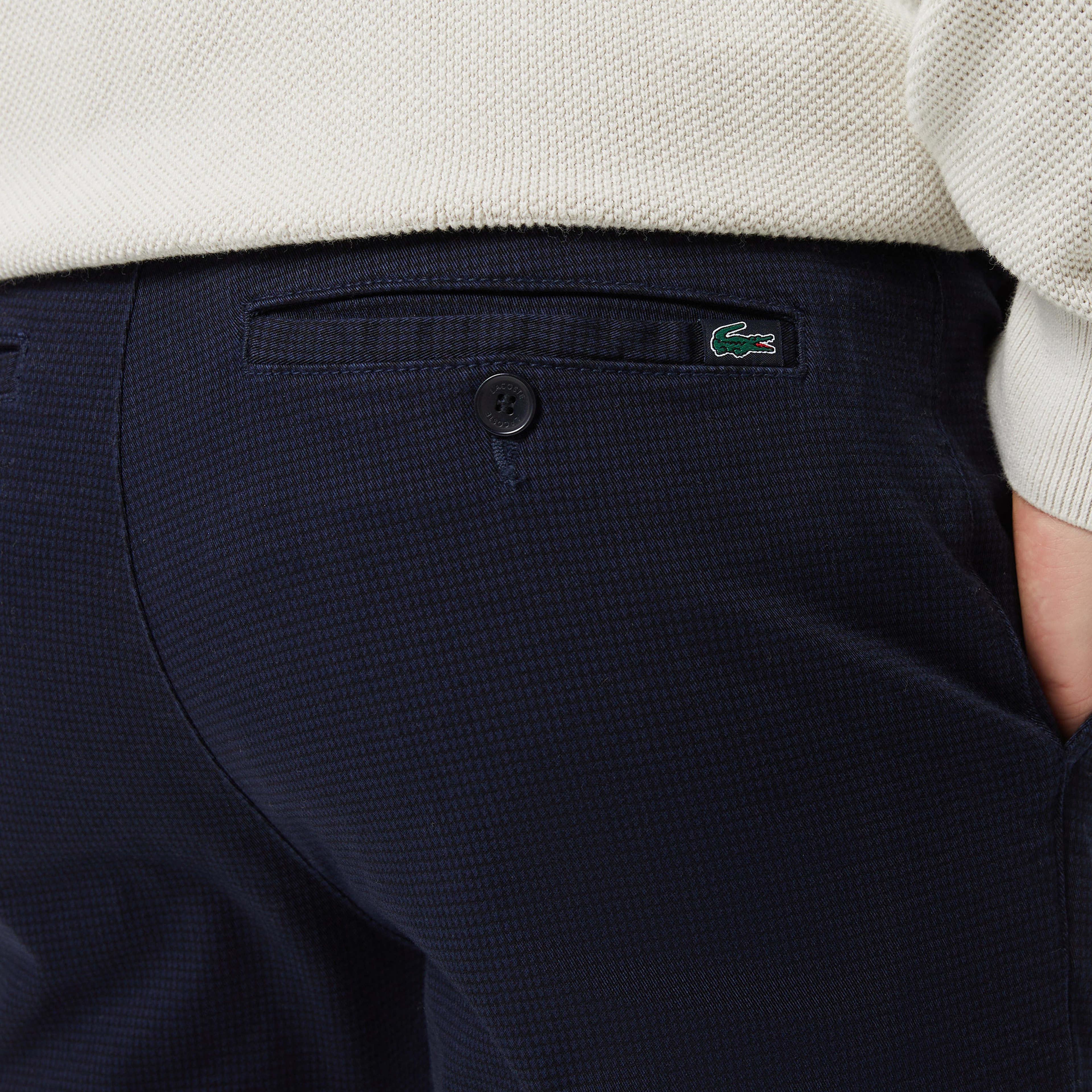 Erkek Slim Fit Lacivert Pantolon