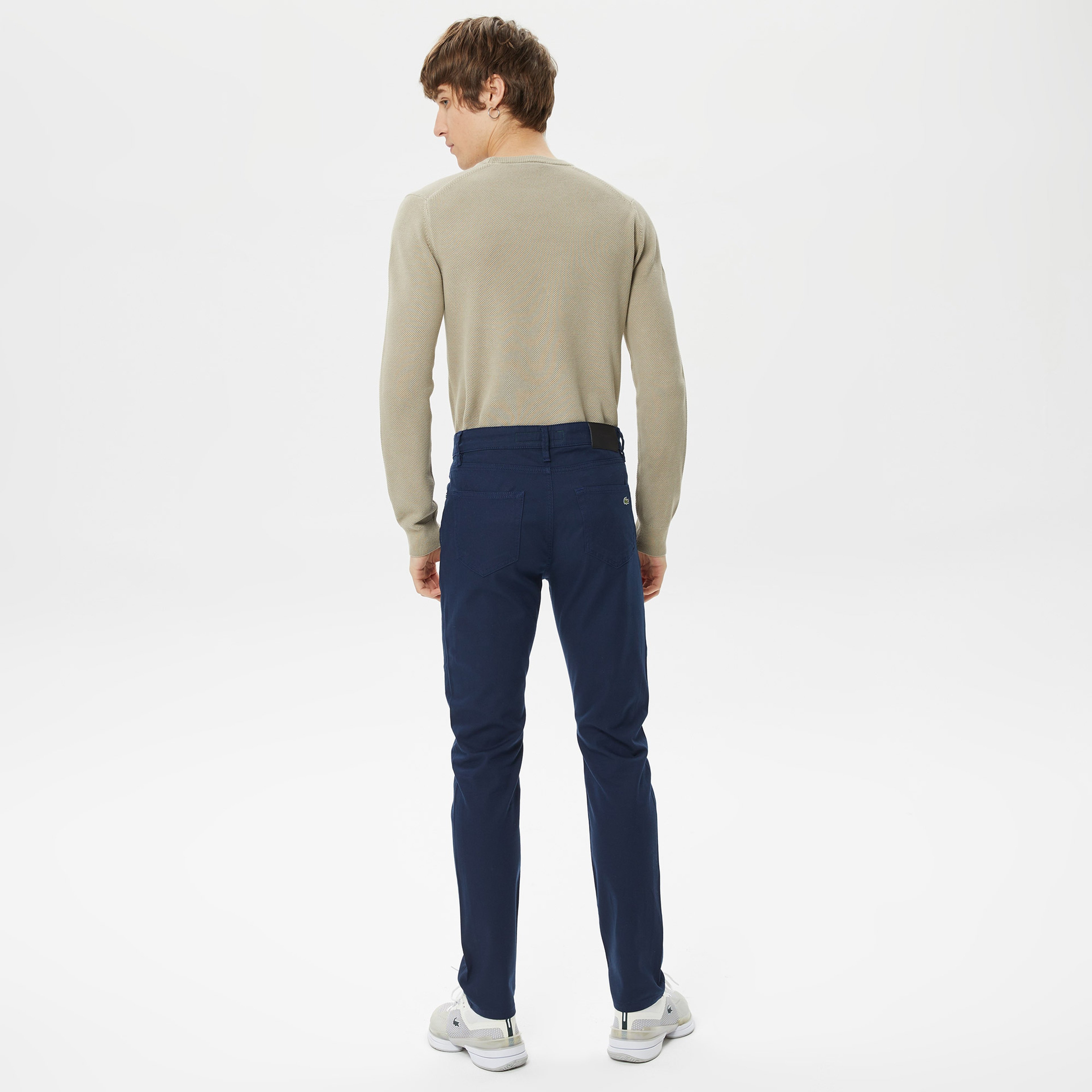 Erkek Slim Fit Lacivert Pantolon