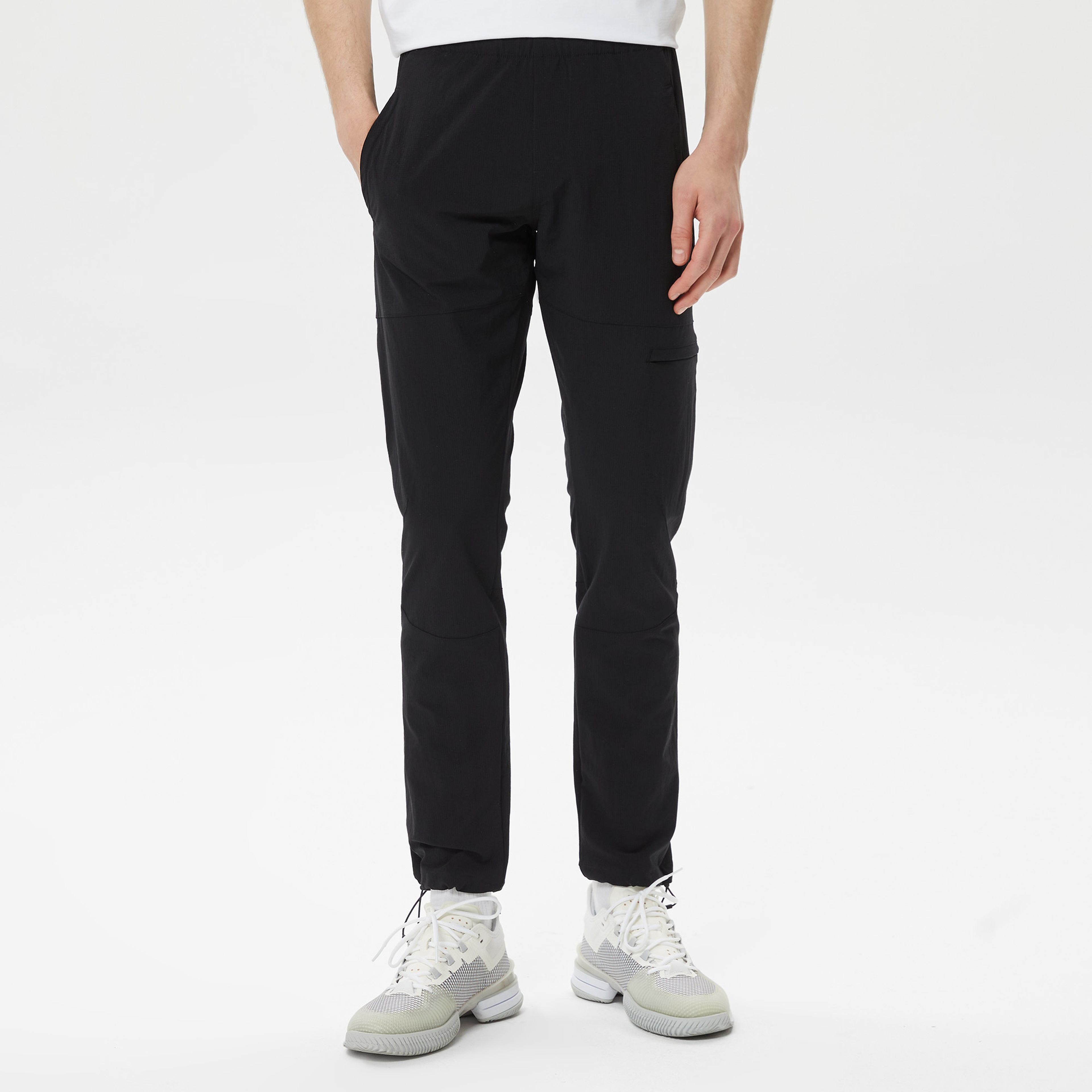 Erkek Slim Fit Siyah Pantolon