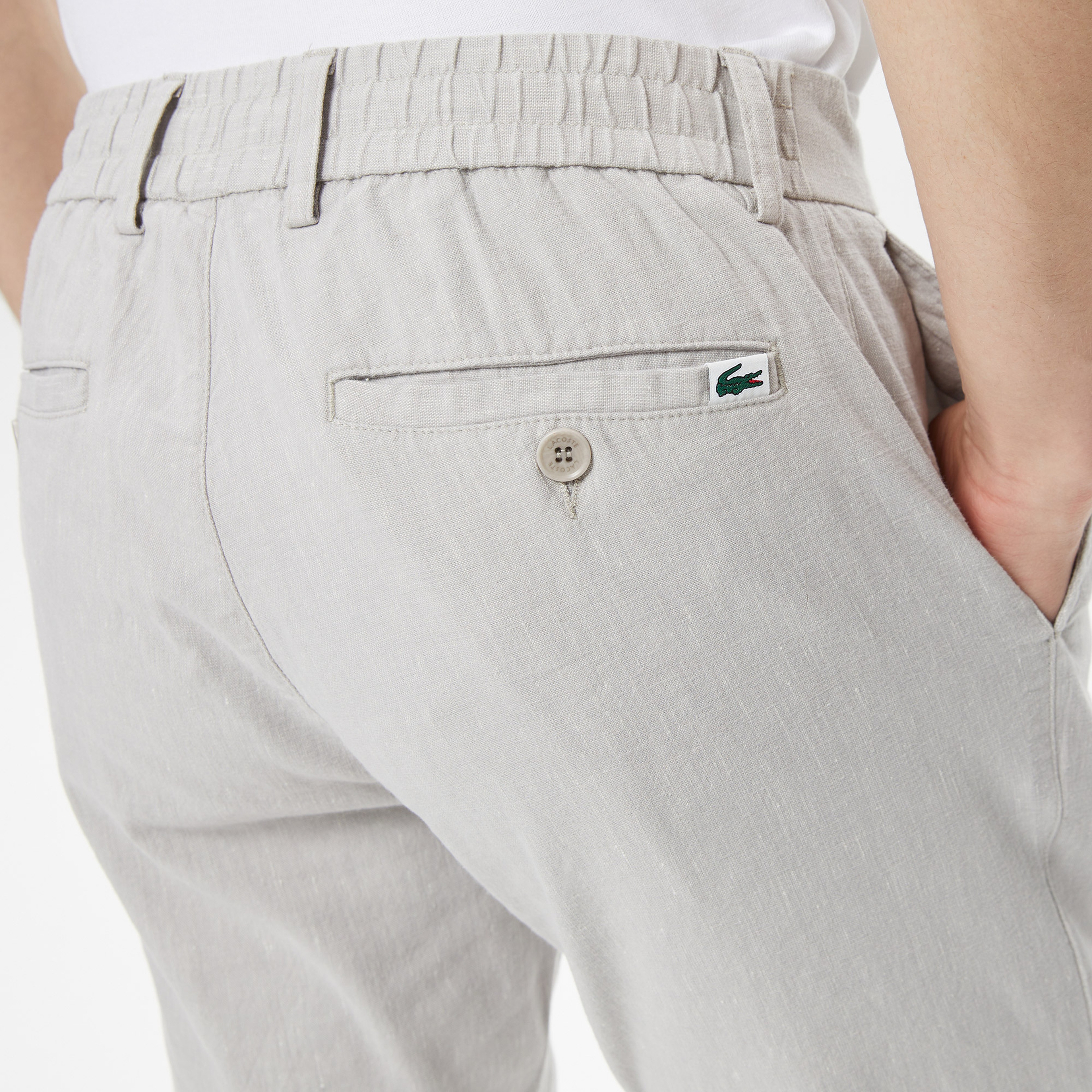 Erkek Slim Fit Gri Pantolon