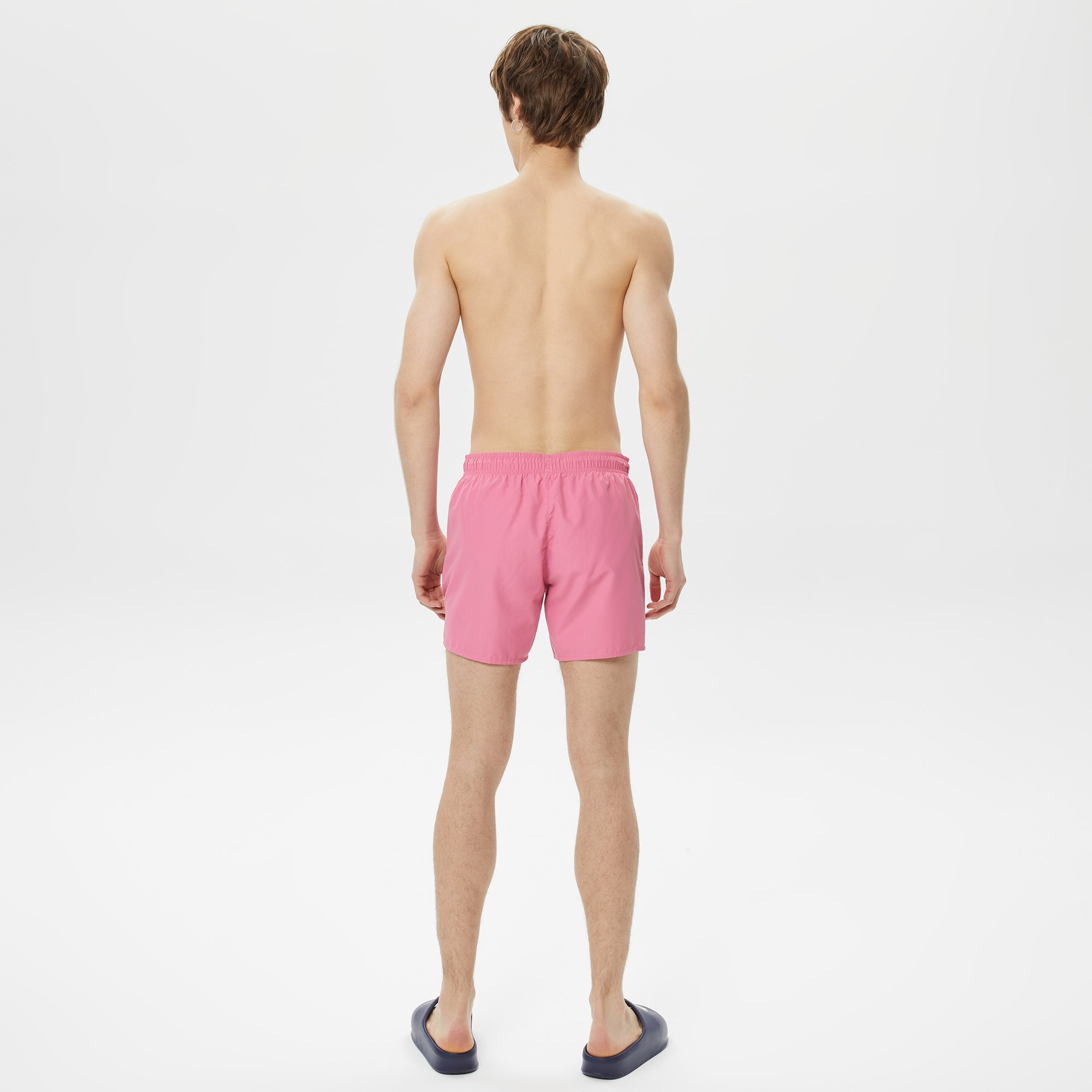 Lacoste Erkek Pembe Mayo Şort