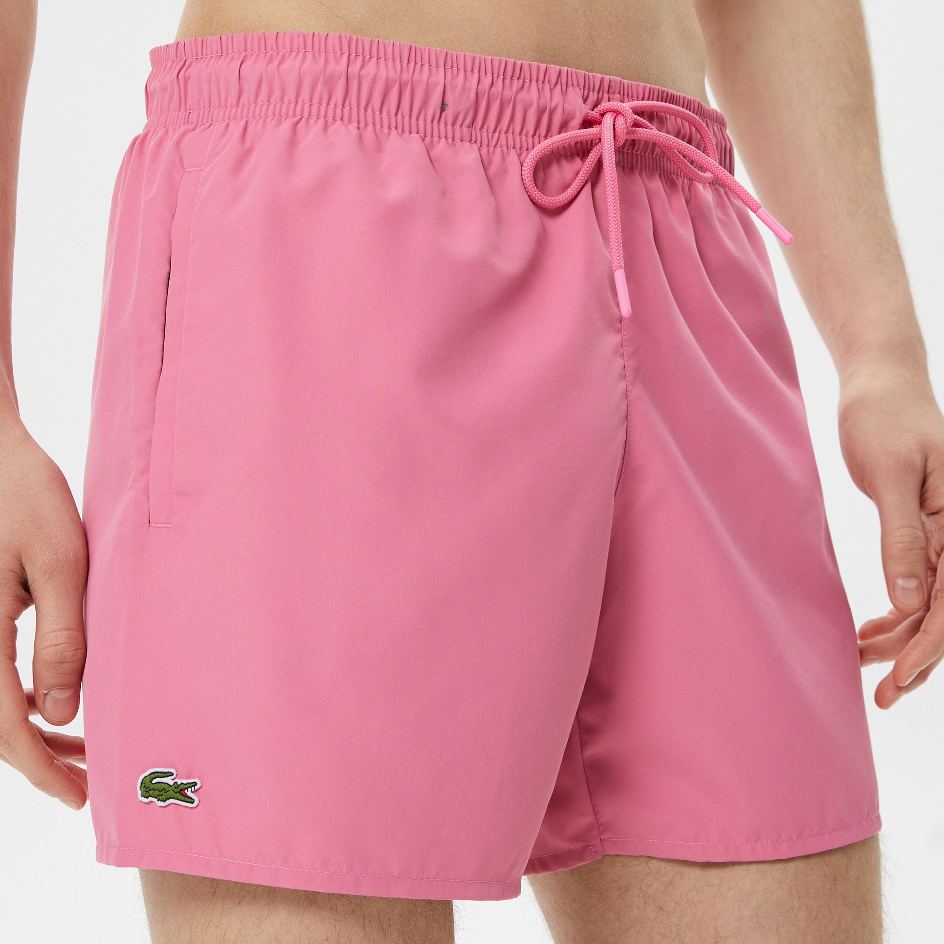 Lacoste Erkek Pembe Mayo Şort