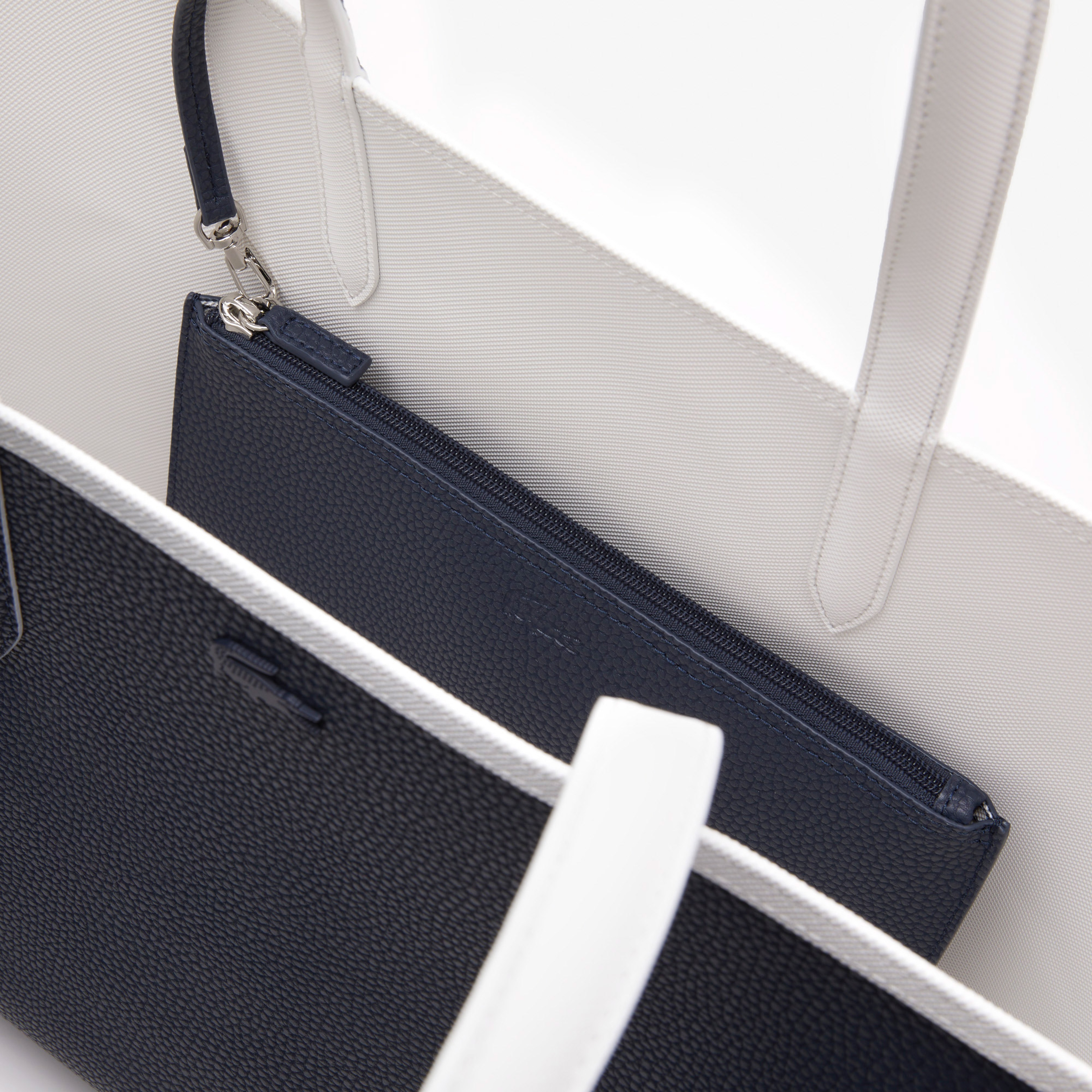 Anna Kadın Çift Taraflı Beyaz Omuz Çantası