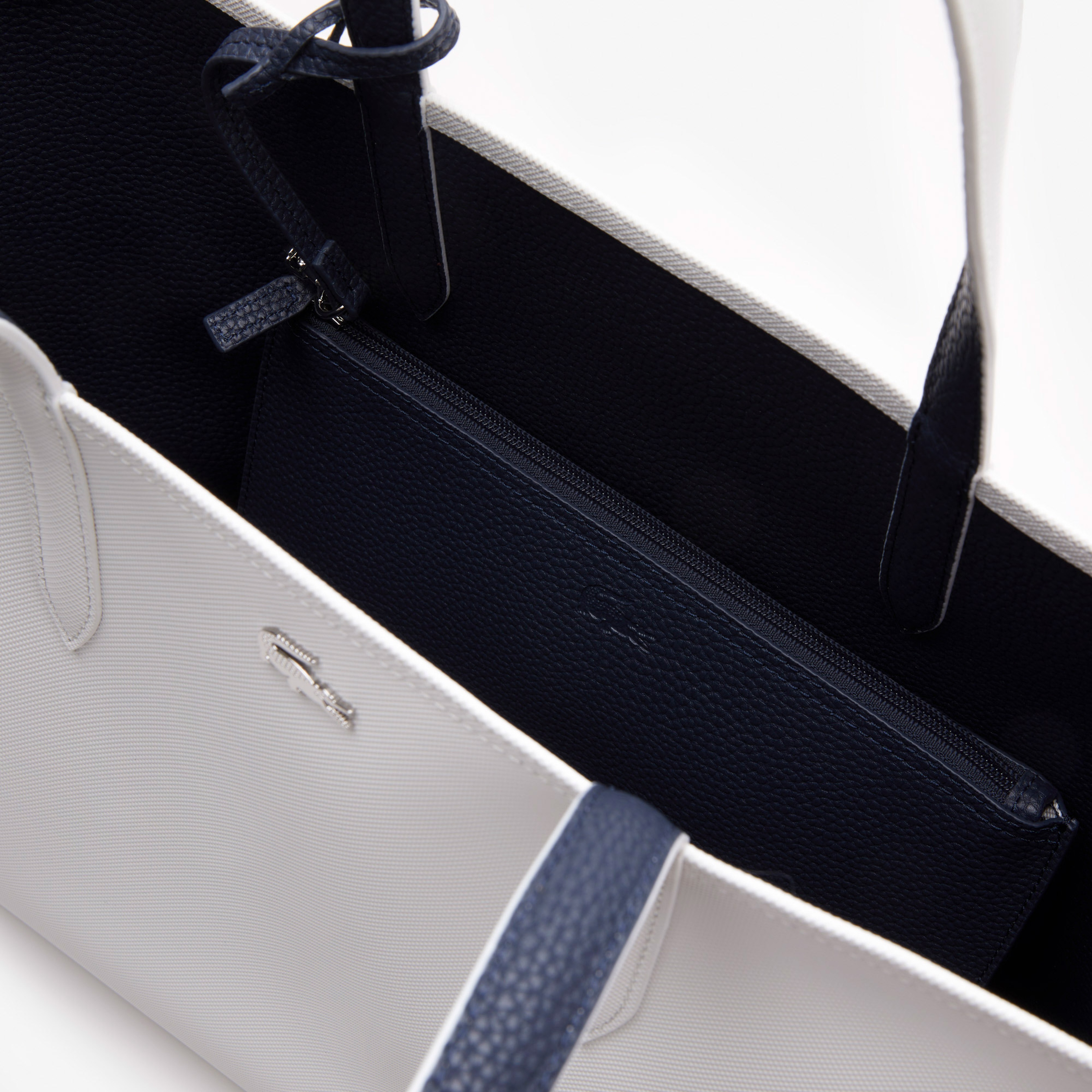 Anna Kadın Çift Taraflı Beyaz Omuz Çantası