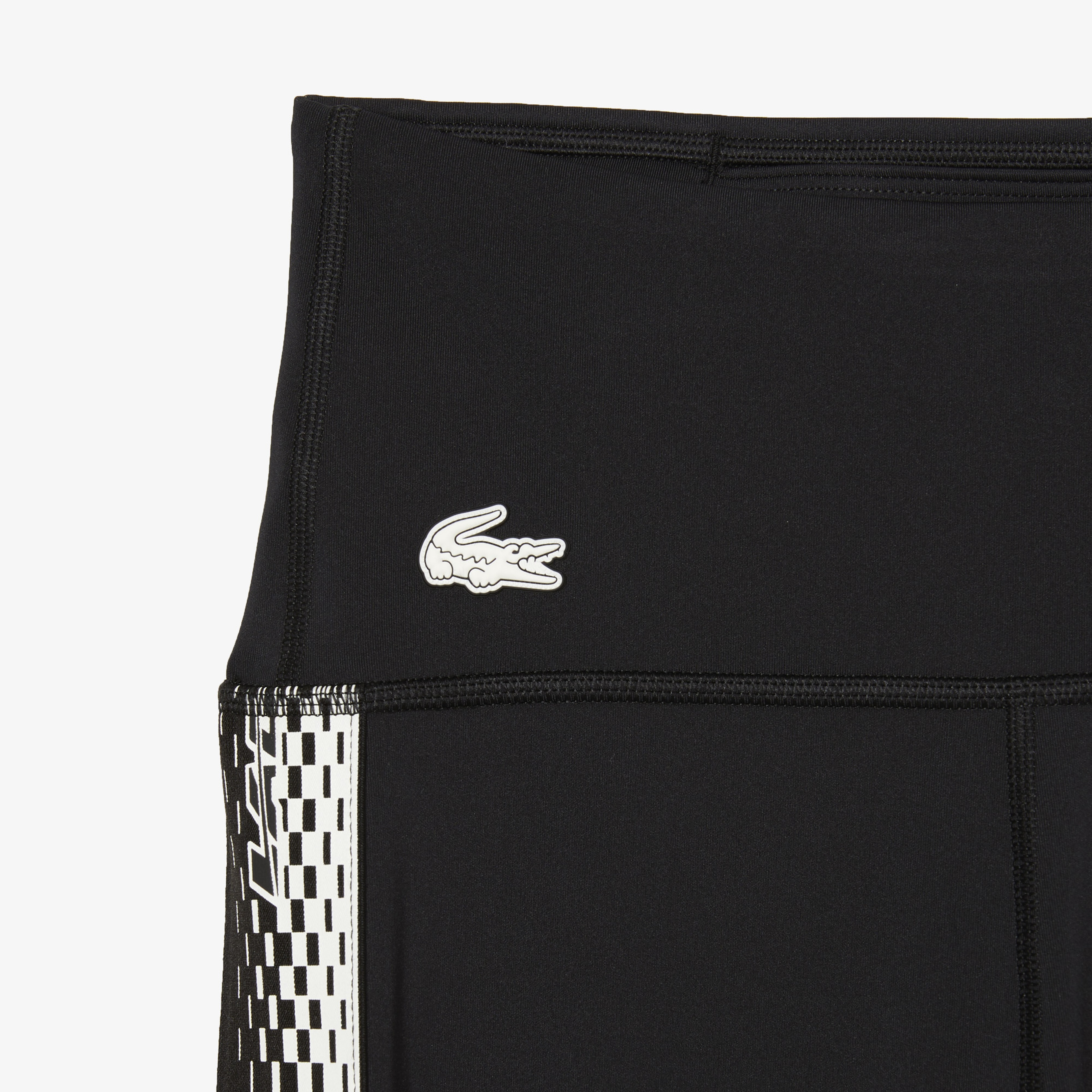 Active Kadın Slim Fit Baskılı Siyah Tayt