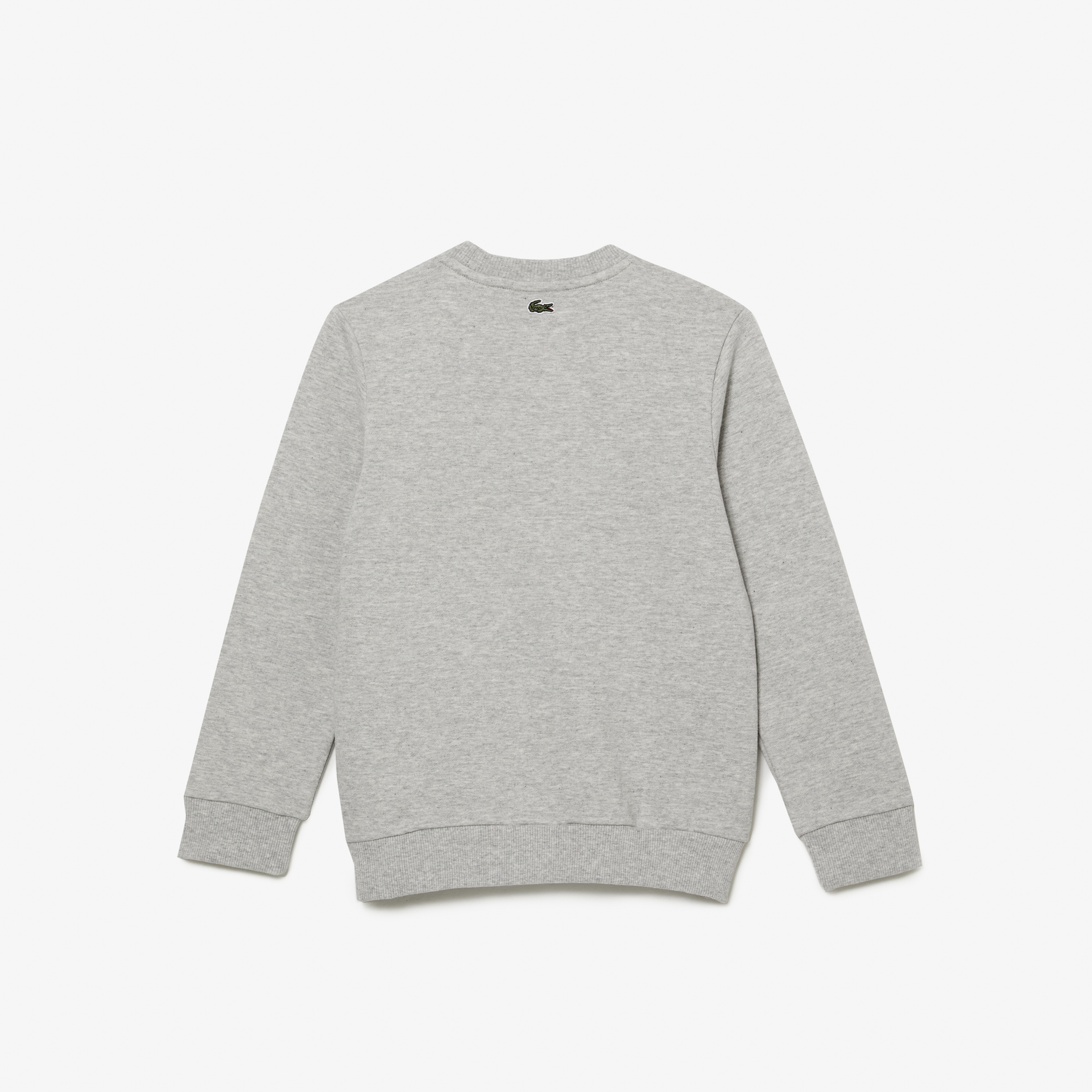 Çocuk Bisiklet Yaka Baskılı Gri Sweatshirt