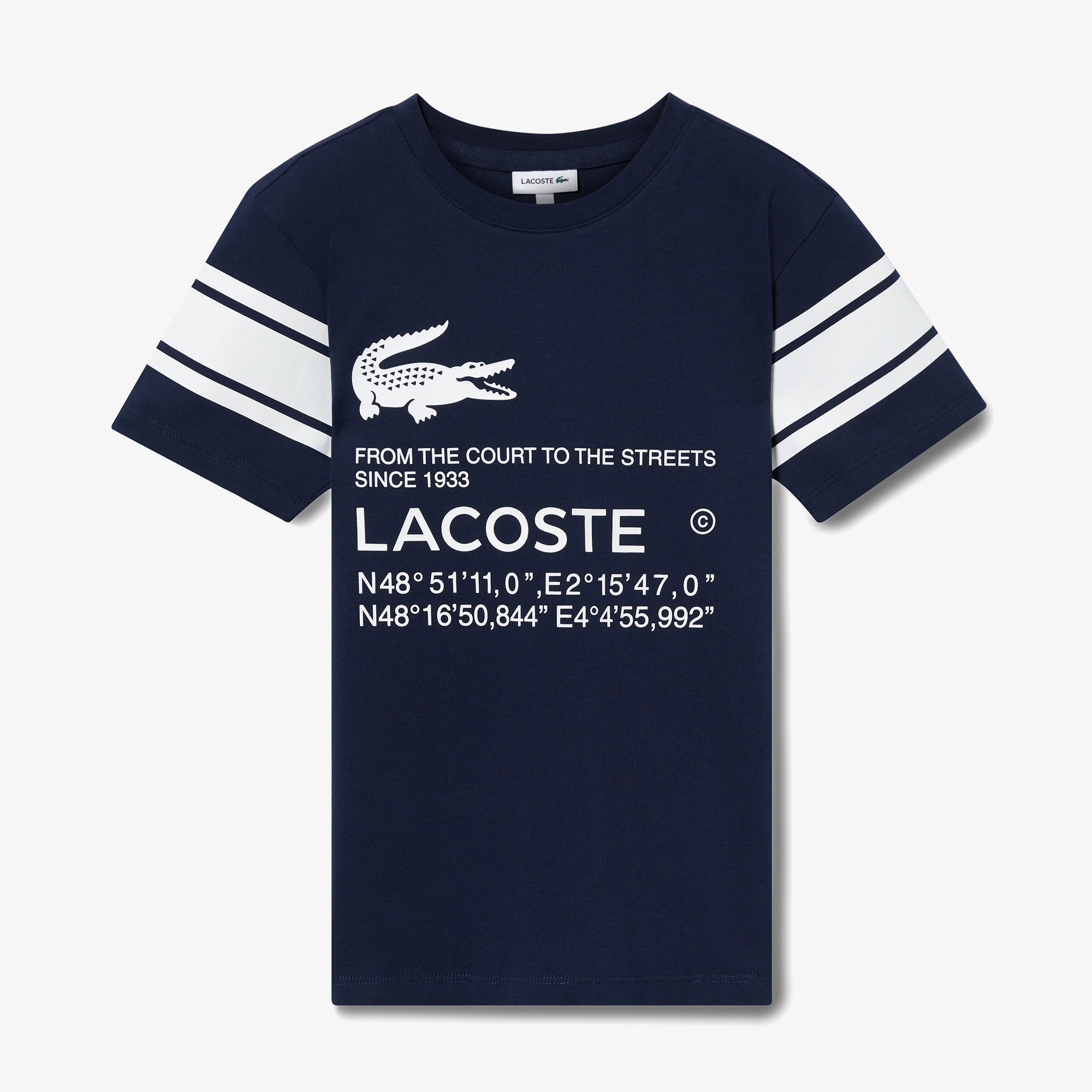 Çocuk Bisiklet Yaka Baskılı Lacivert T-Shirt4 YaşTJ0317| Occasion