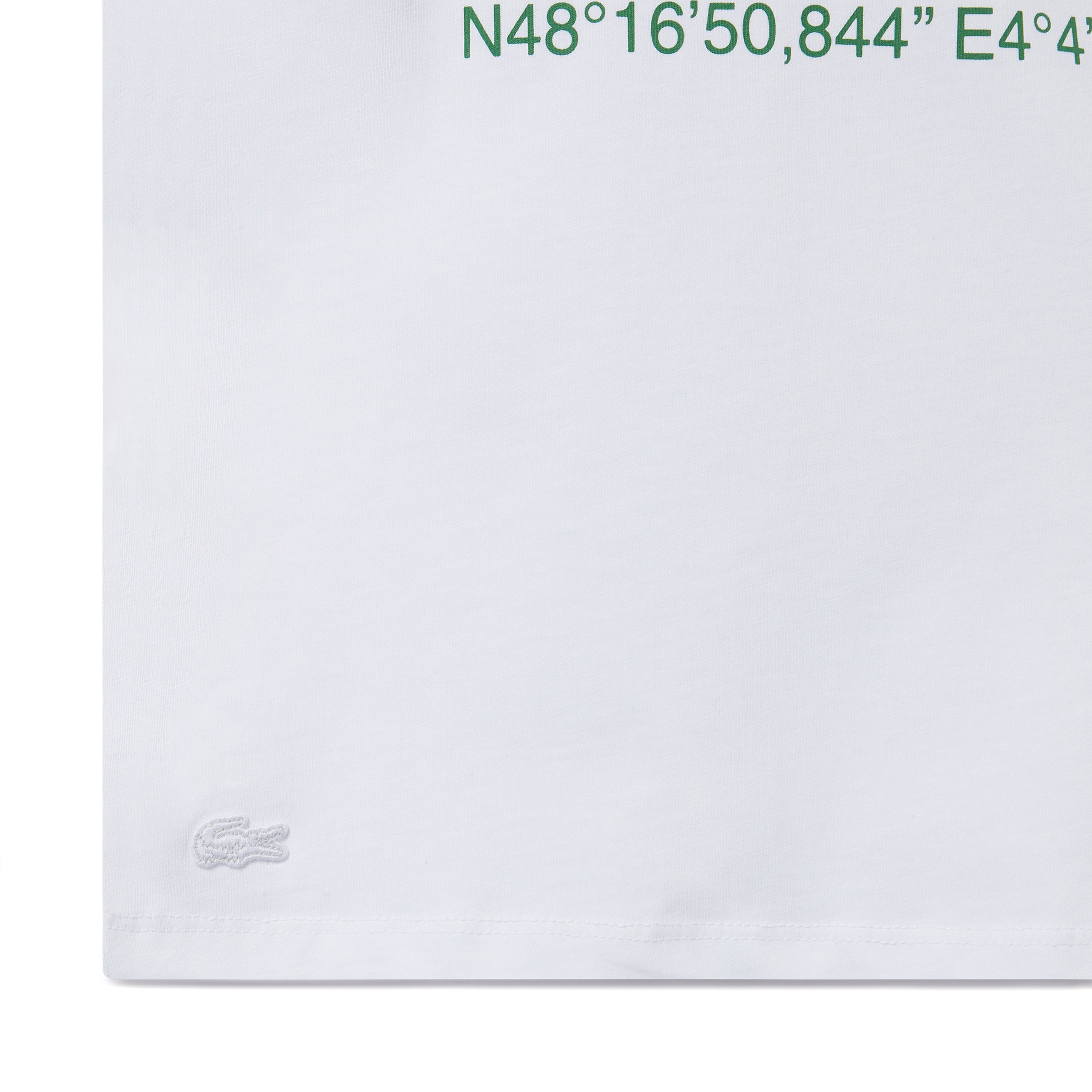 Çocuk Bisiklet Yaka Baskılı Beyaz T-Shirt