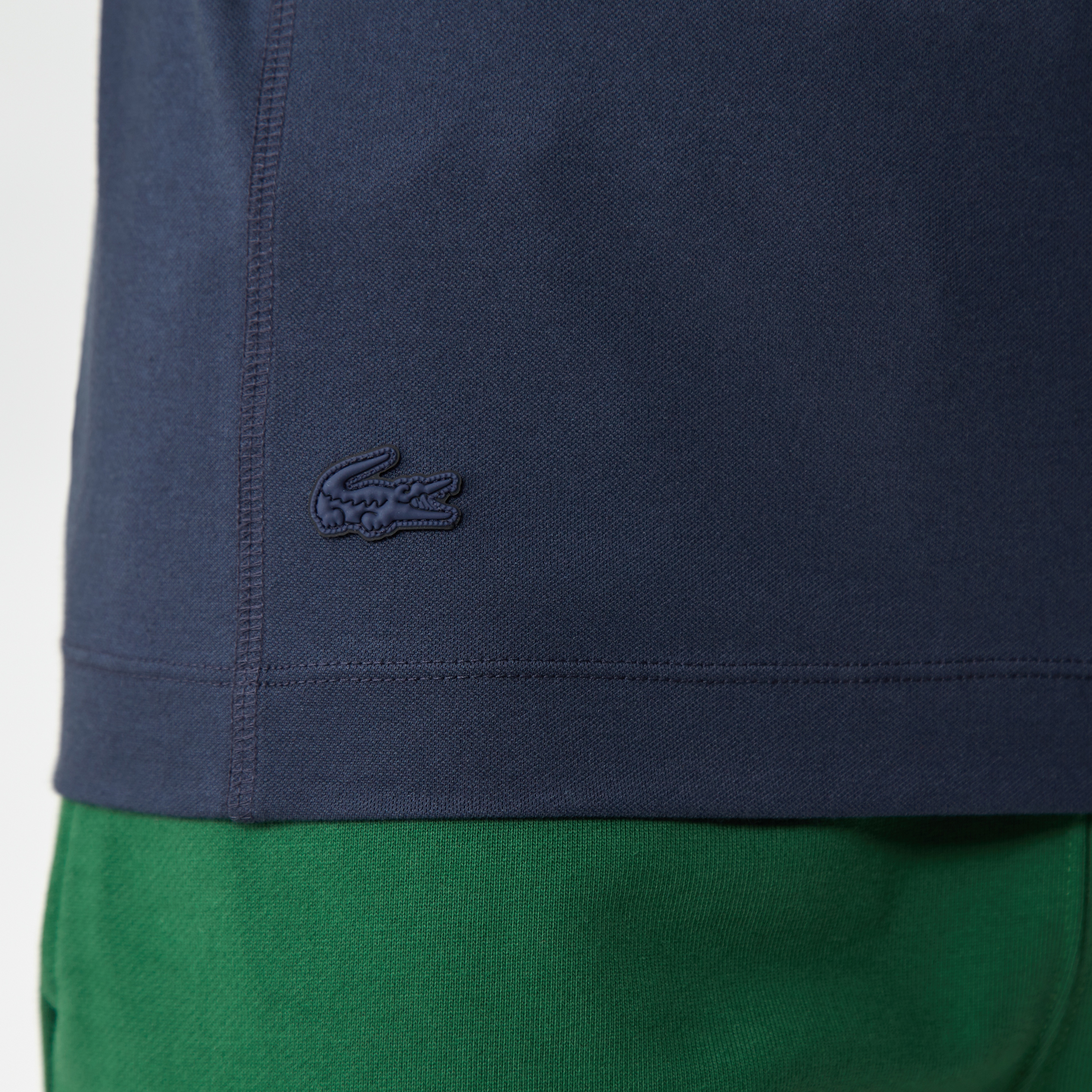 Erkek Slim Fit Bisiklet Yaka Oragnik Pamuk Lacivert T-Shirt