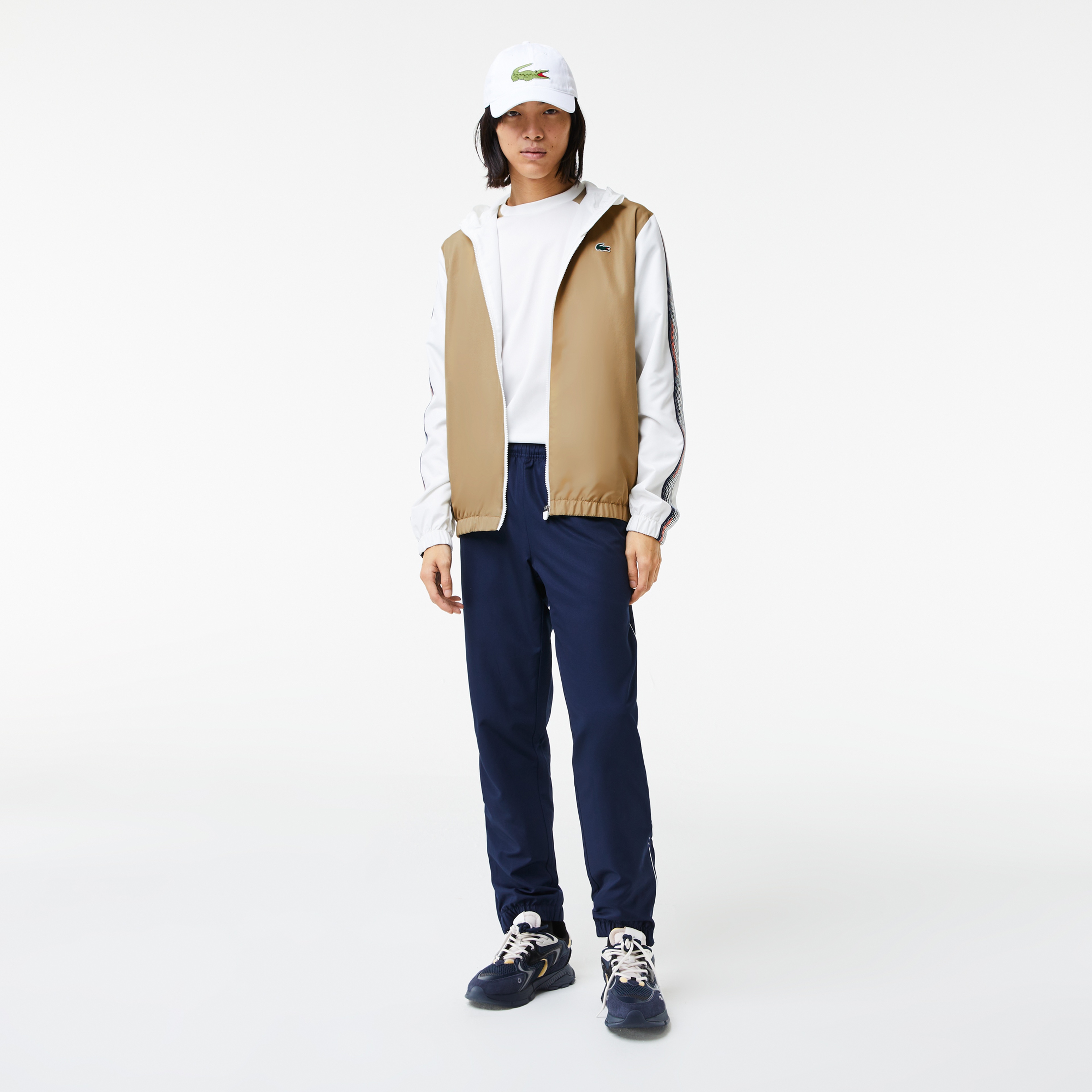 SPORT Erkek Regular Fit Kapüşonlu Renk Bloklu Renkli Eşofman Takımı