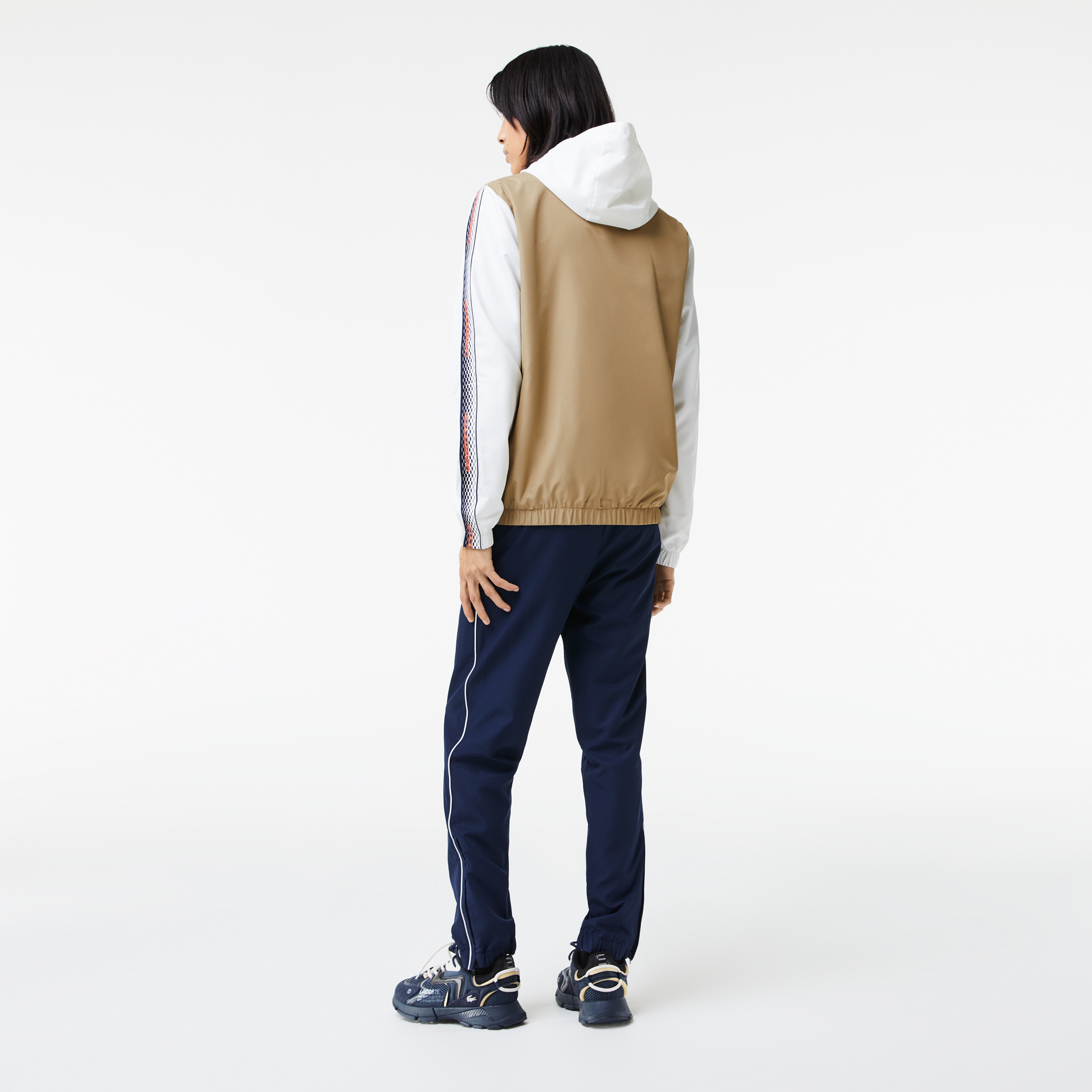 SPORT Erkek Regular Fit Kapüşonlu Renk Bloklu Renkli Eşofman Takımı