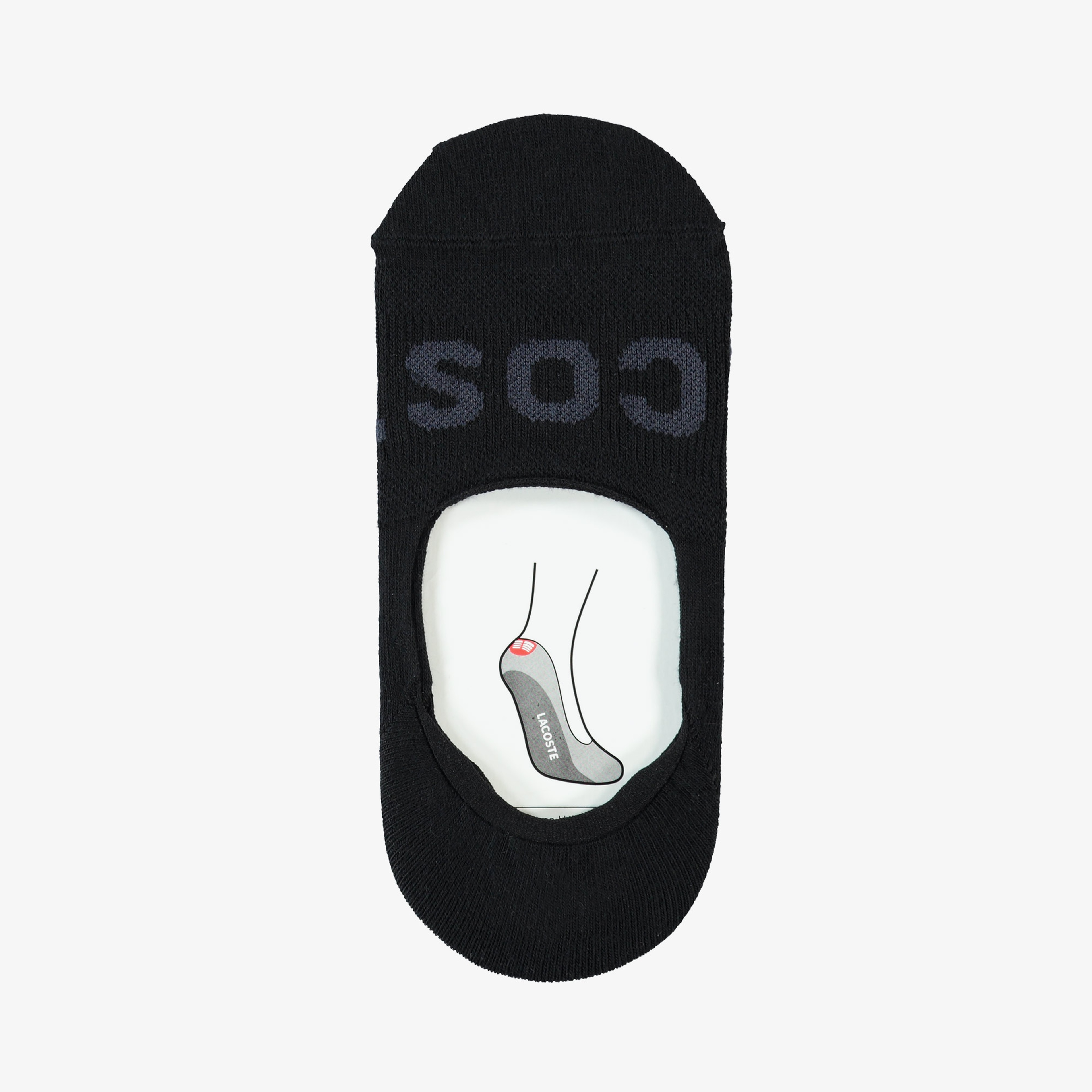 Unisex Baskılı Siyah Çorap