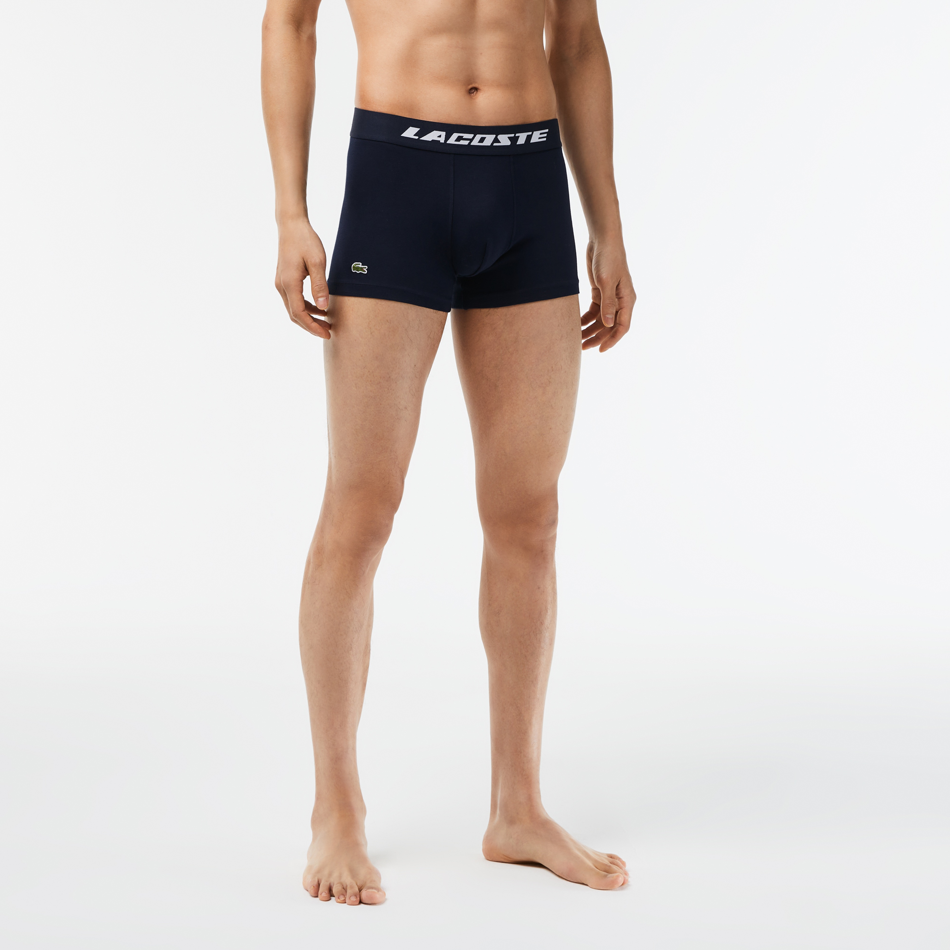 Lacoste Active Erkek 3'lü Renkli Boxer