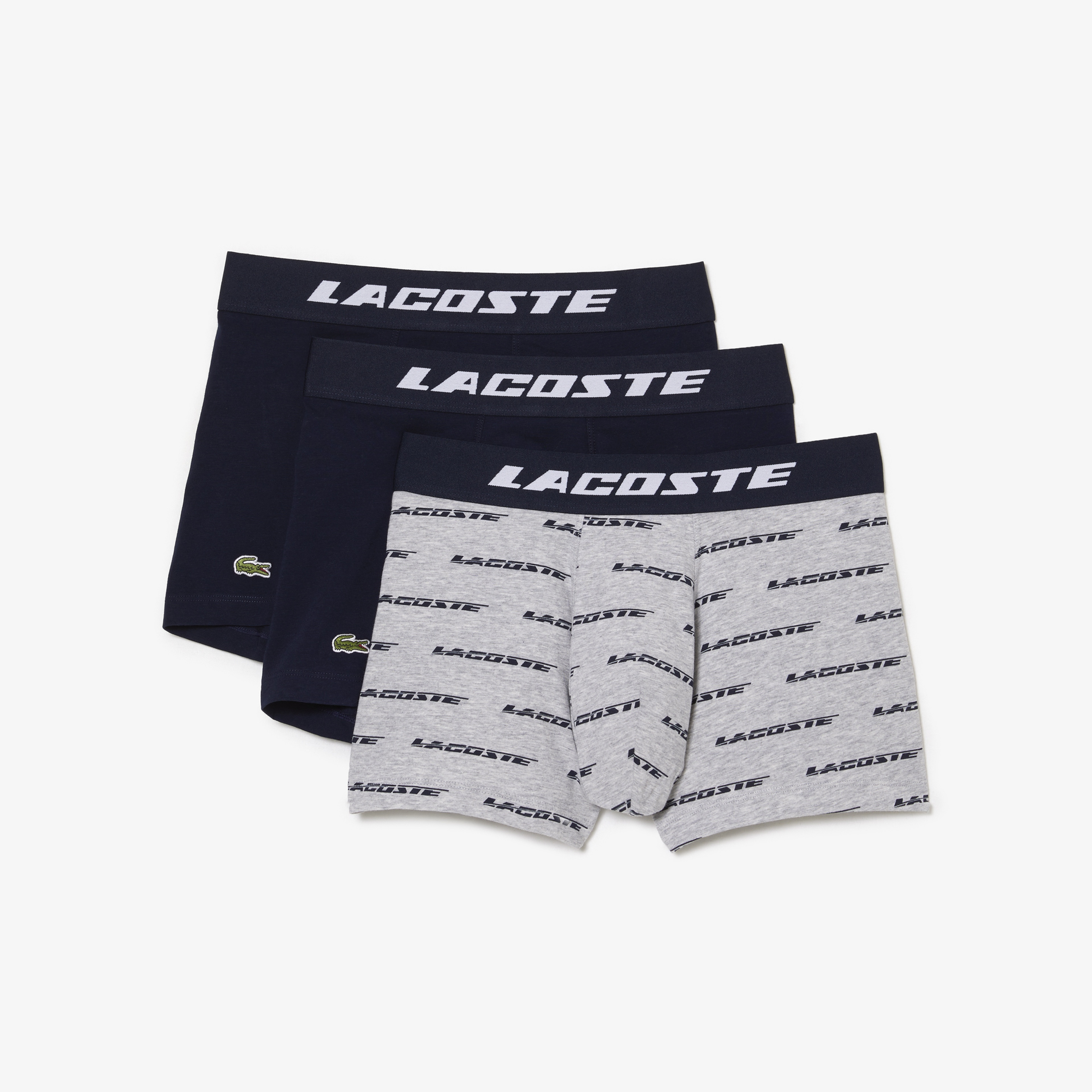 Lacoste Active Erkek 3'lü Renkli Boxer