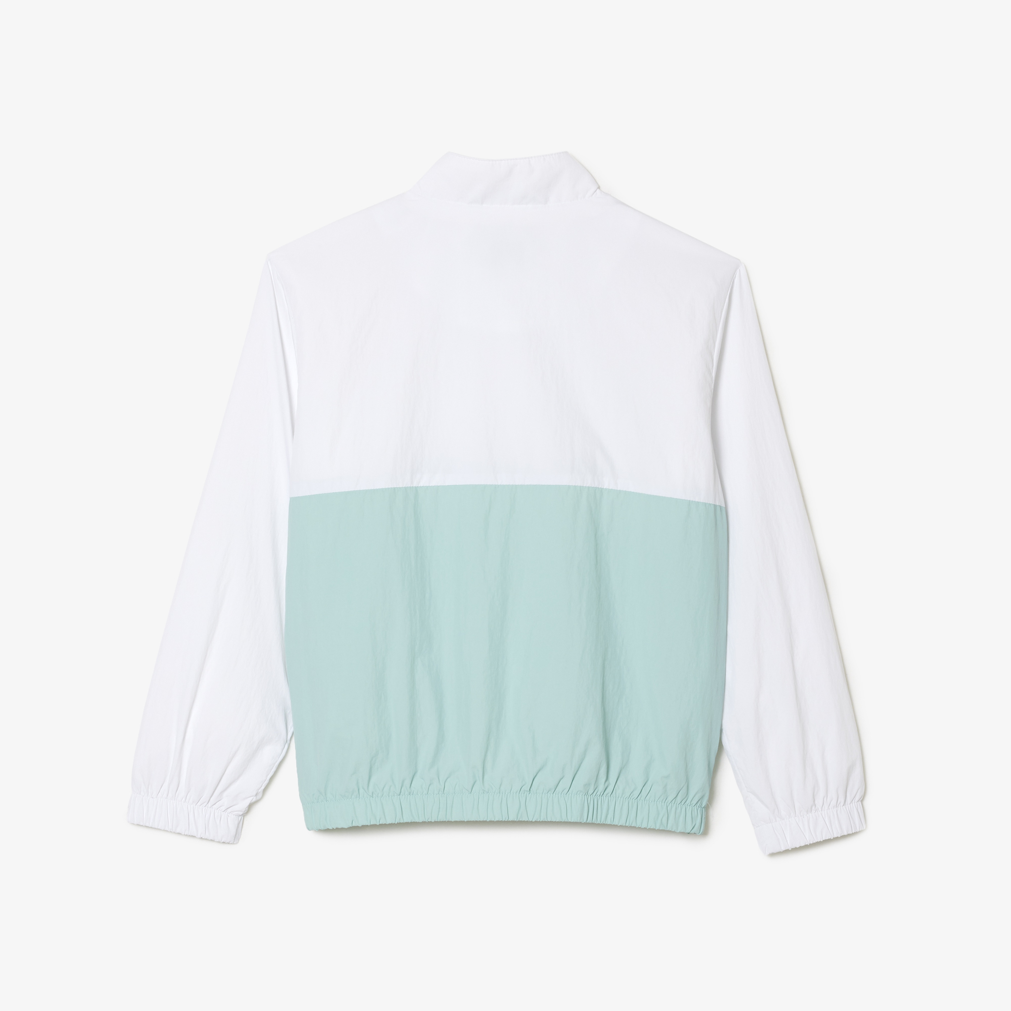 Çocuk Renk Bloklu Beyaz Mont