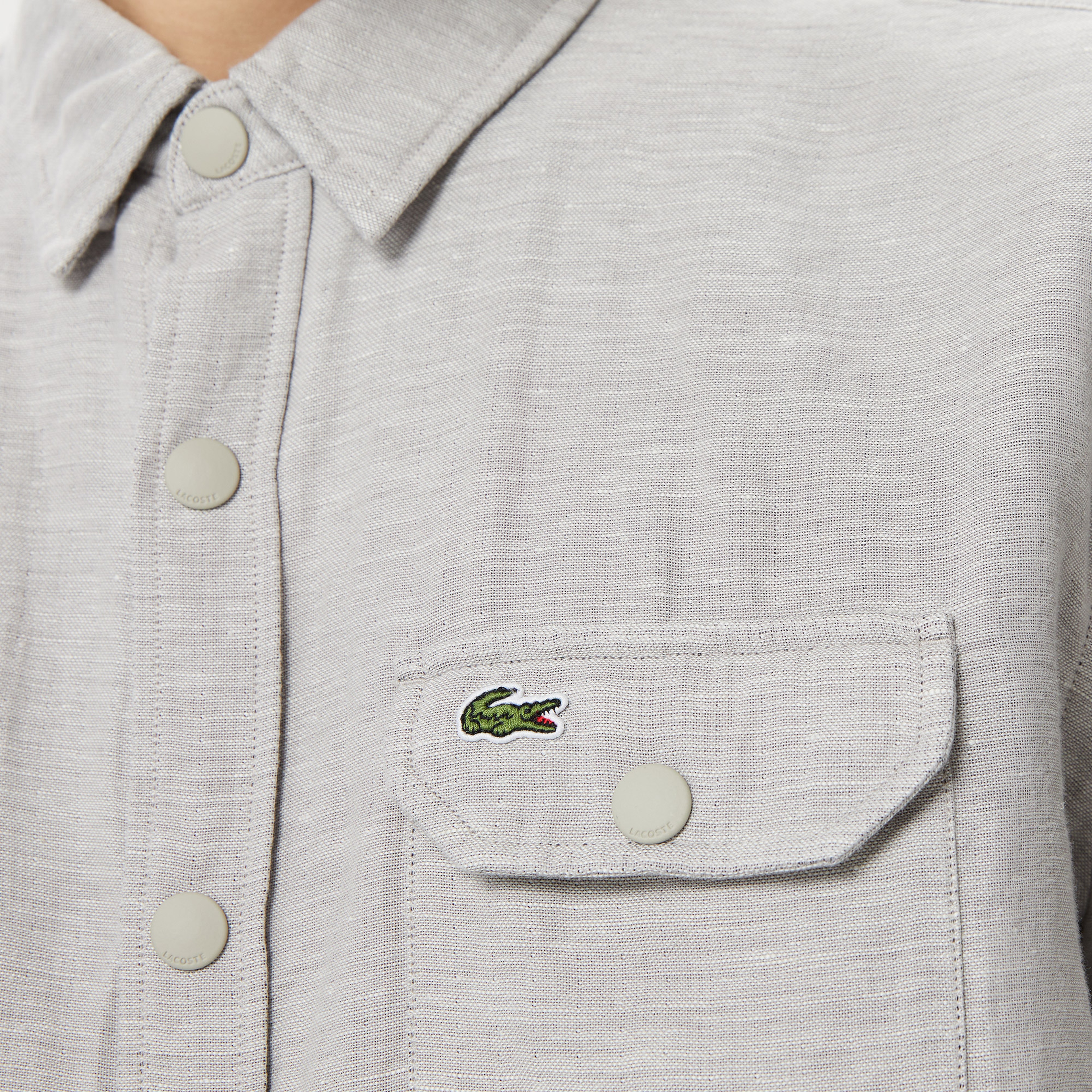 Erkek Relaxed Fit Gri Gömlek