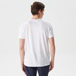 Nautica Erkek Beyaz Standart Fit V Yaka T-Shirt