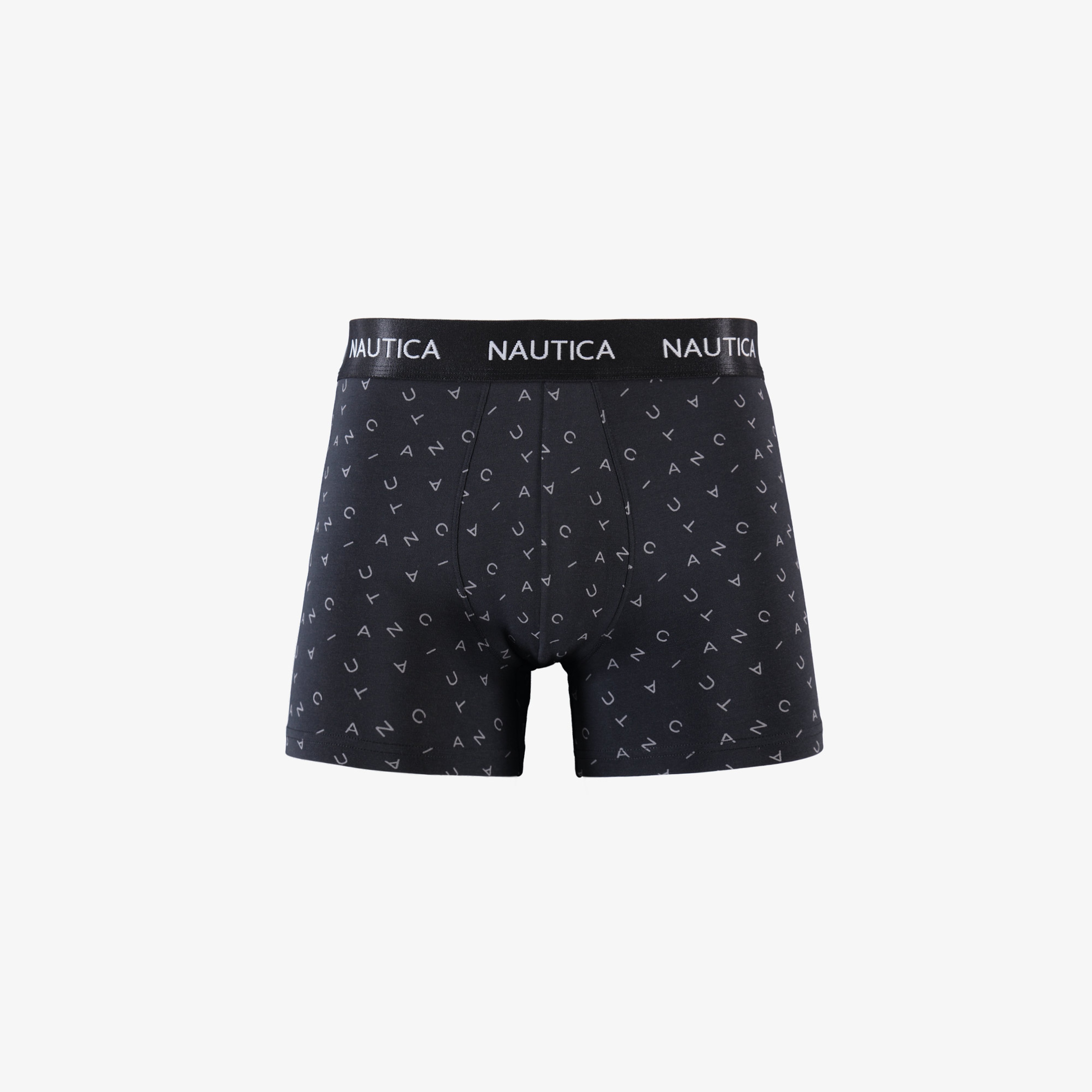 Nautica Erkek Siyah Baskılı Boxer