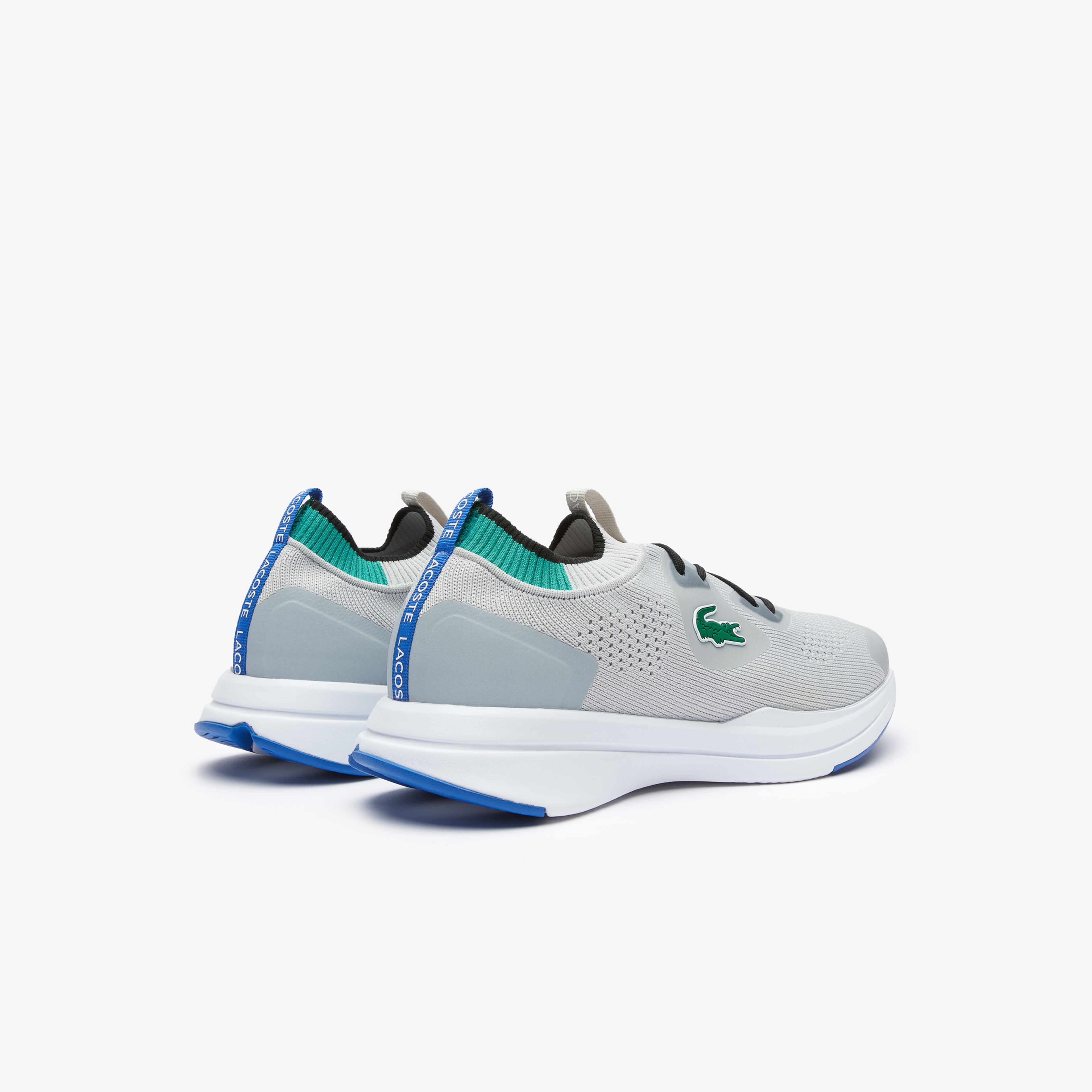 Lacoste Run Spin Knit Erkek Gri Sneaker