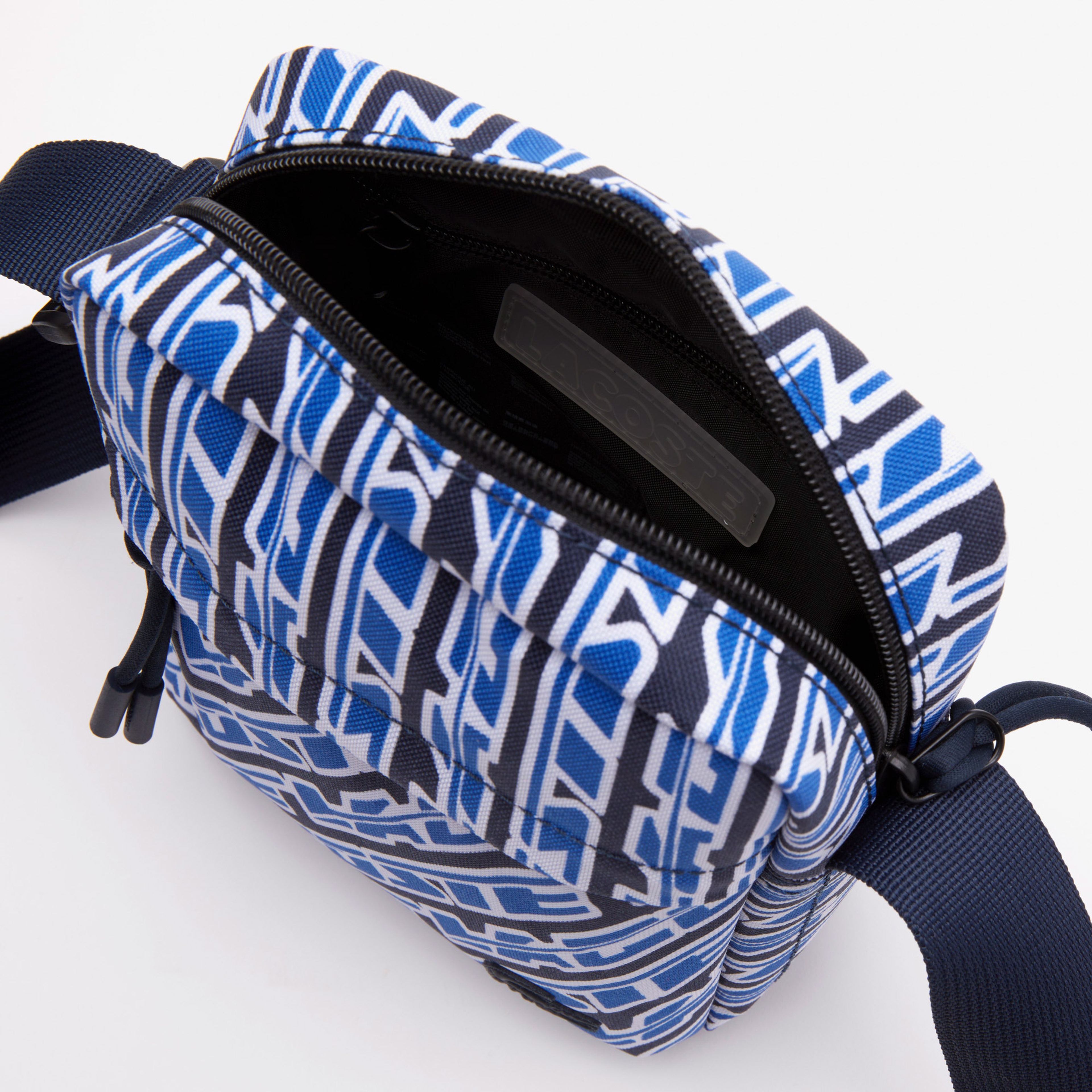 Erkek Baskılı Mavi Postacı Çantası