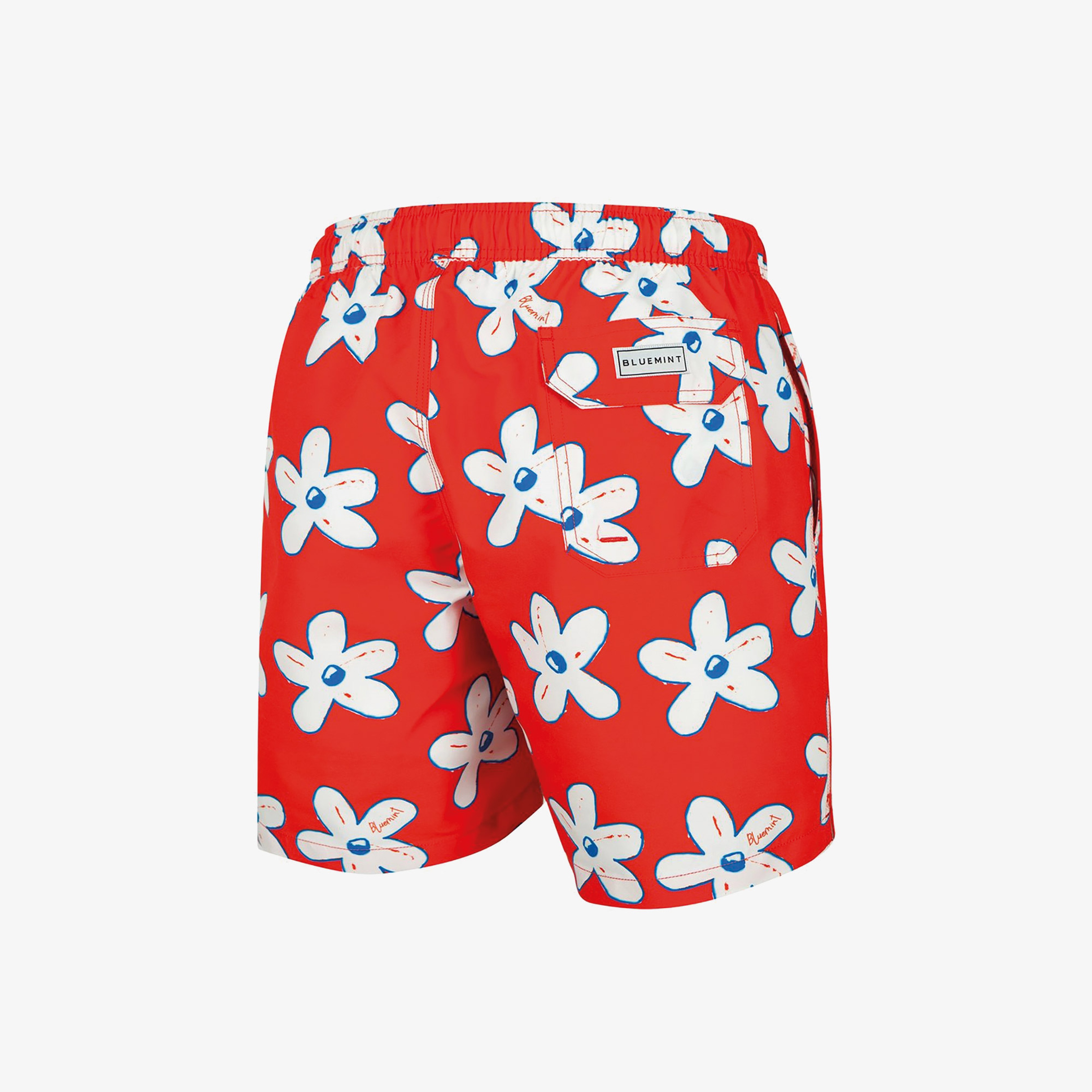 Bluemint Arthus Stretch Erkek Magenta Daisy Mayo Şort