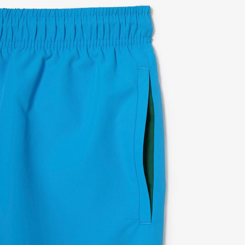 Lacoste Erkek Mavi Mayo Şort
