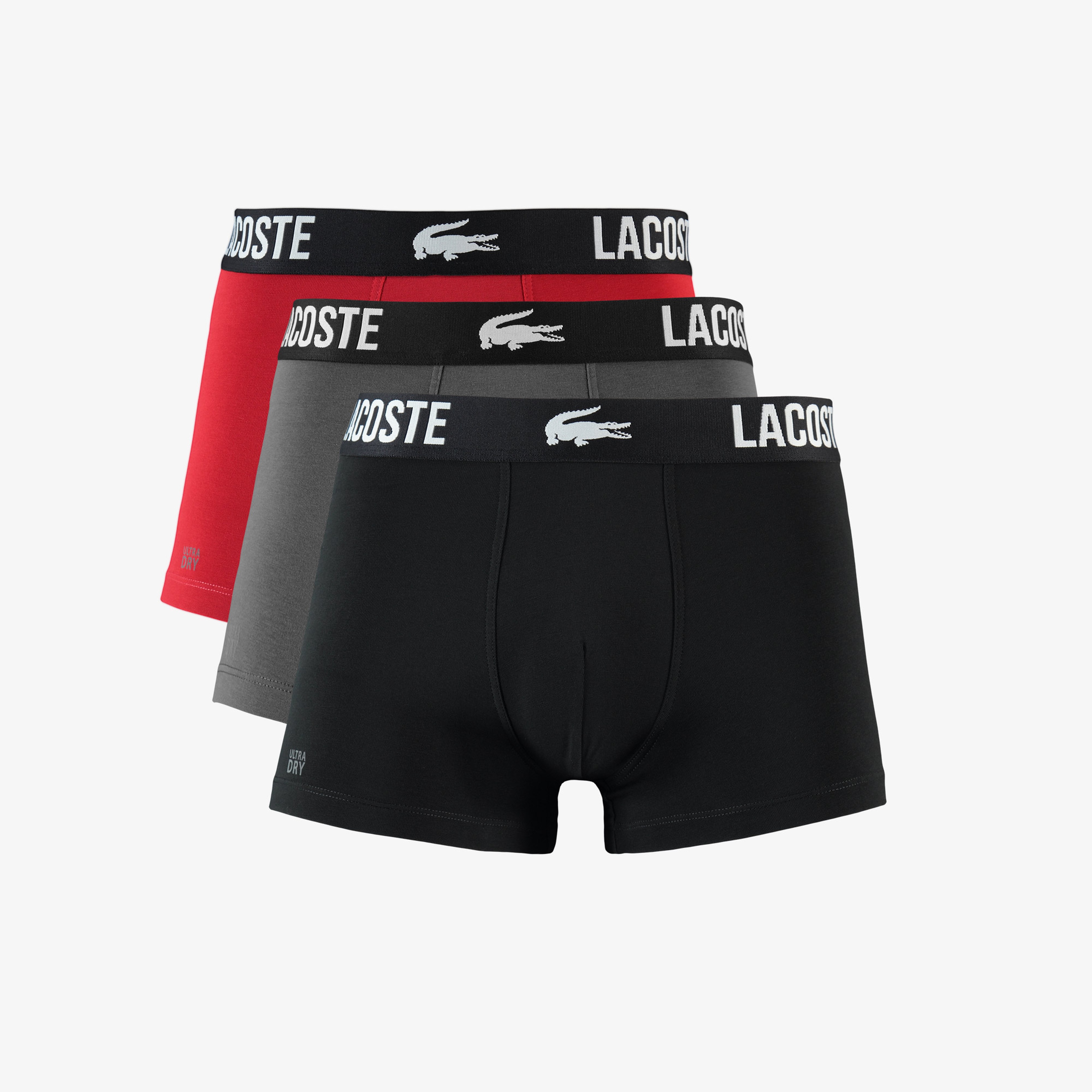 Lacoste Active Erkek 3'lü Renkli Boxer