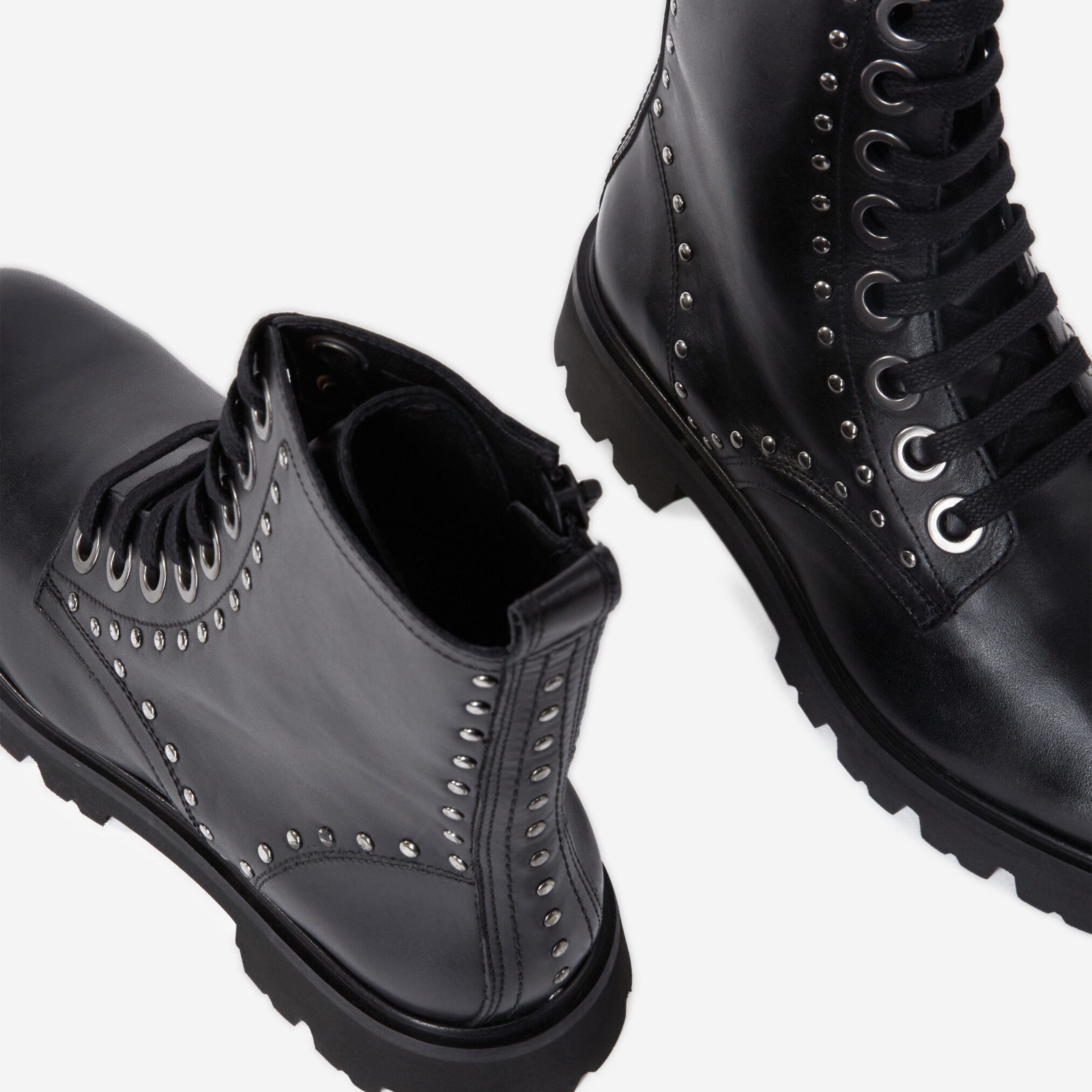 KADIN SİYAH DERİ BOT