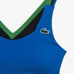 Active Kadın Slim Fit Kolsuz Renk Bloklu Lacivert Bra