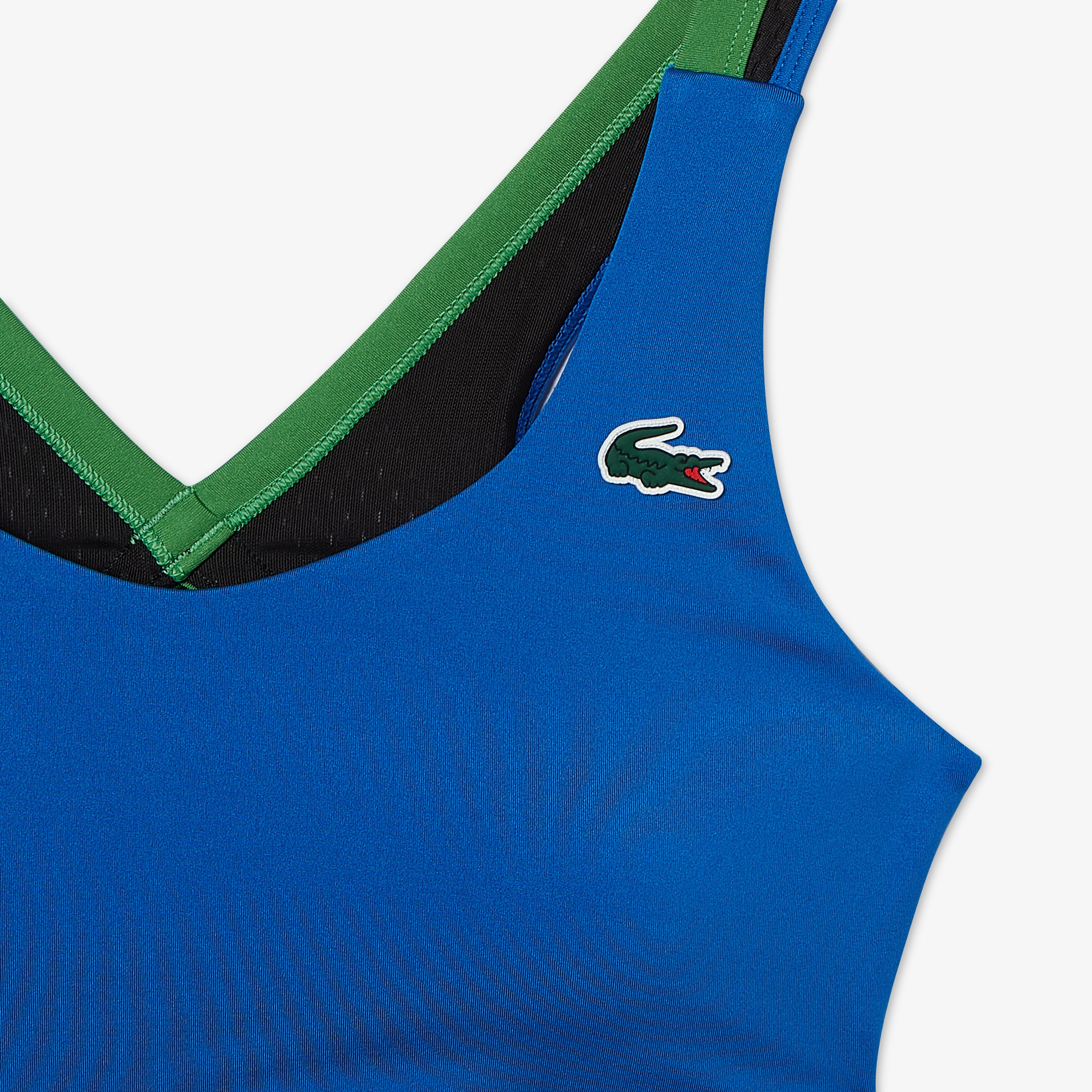 Active Kadın Slim Fit Kolsuz Renk Bloklu Lacivert Bra